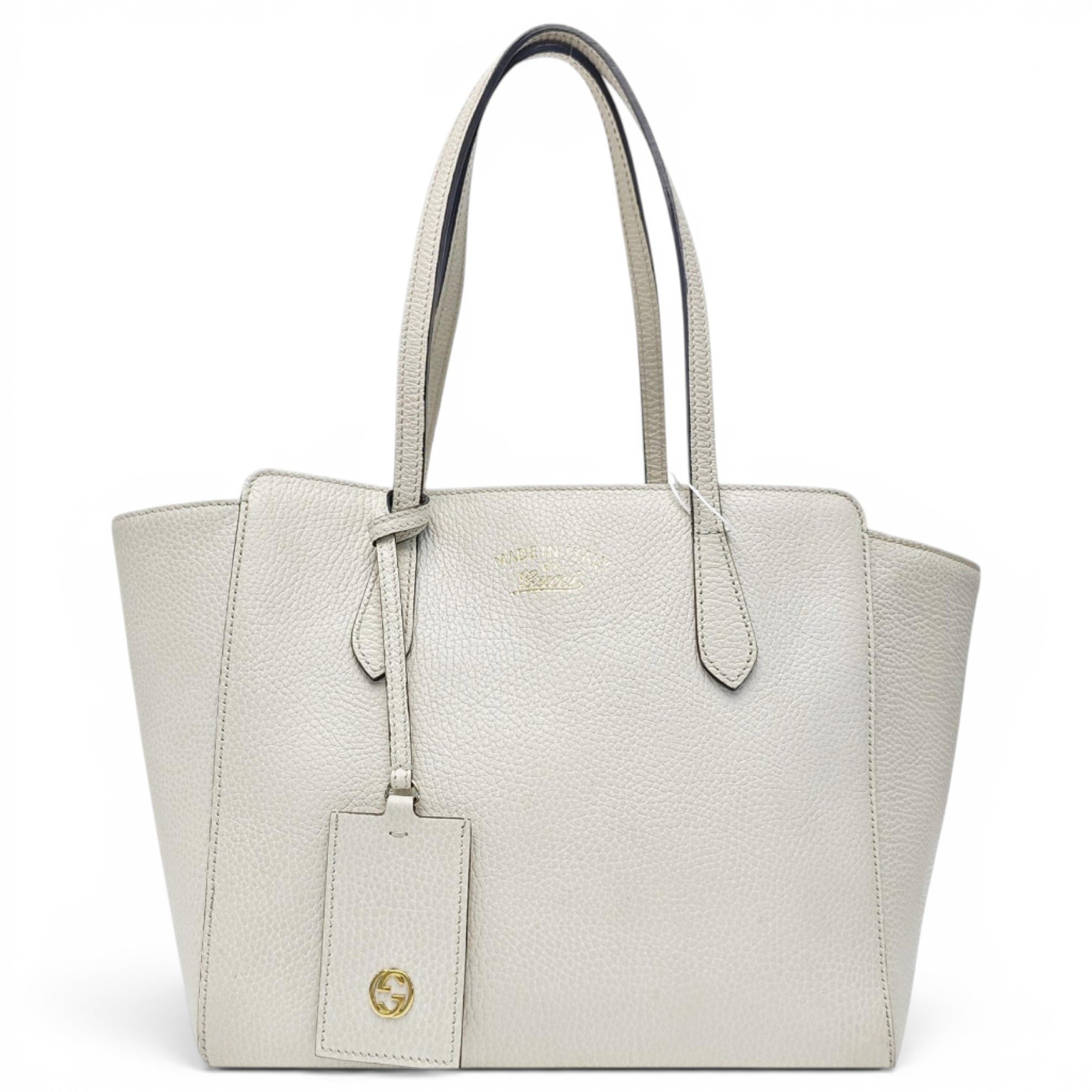 Swing leather handbag