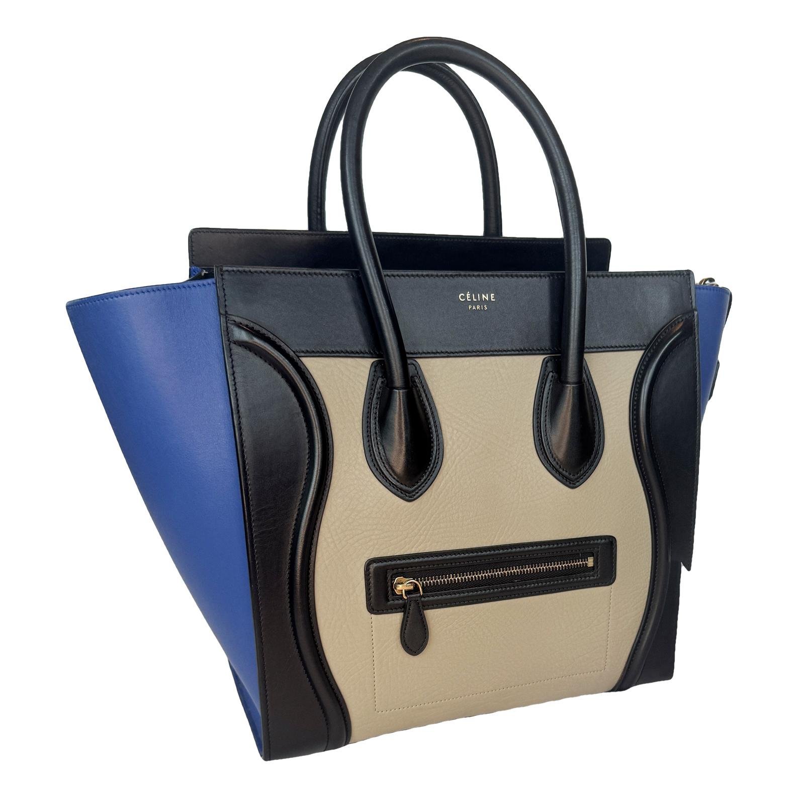 Luggage leather handbag
