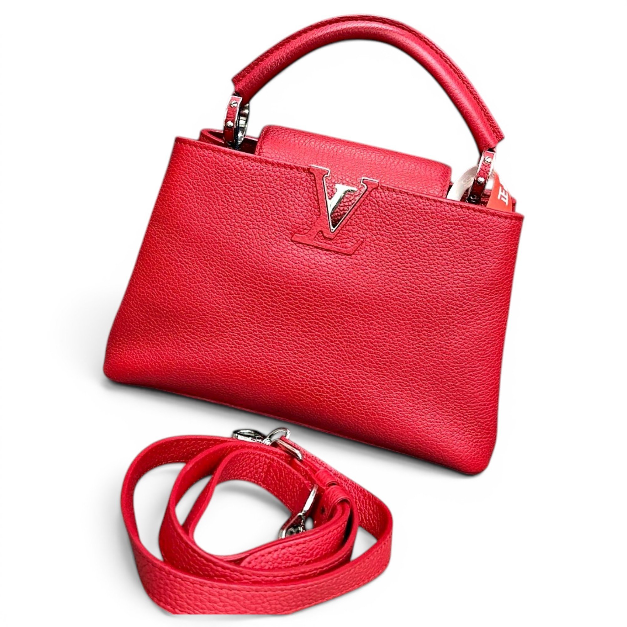 Capucines leather handbag