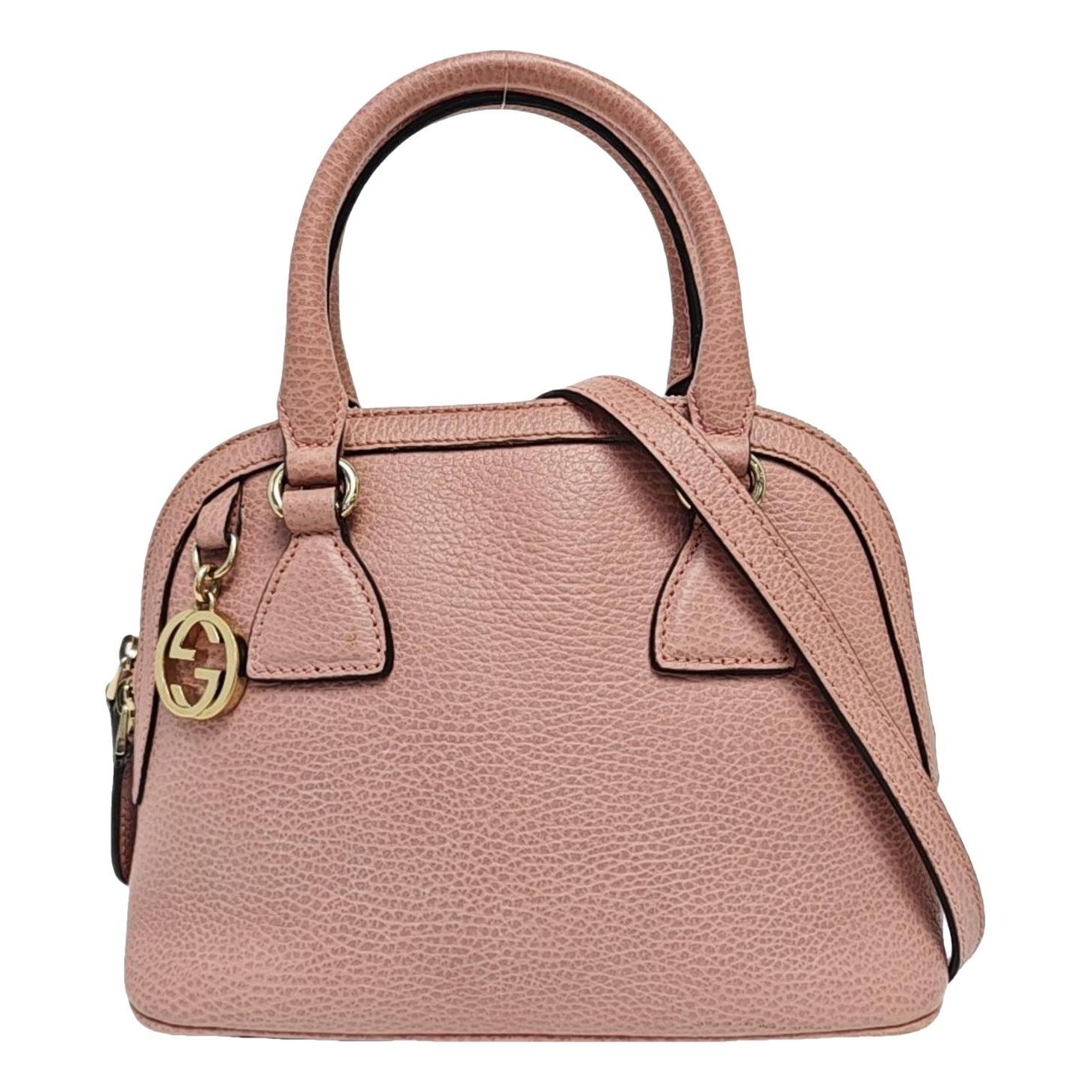 Ophidia Dome leather handbag