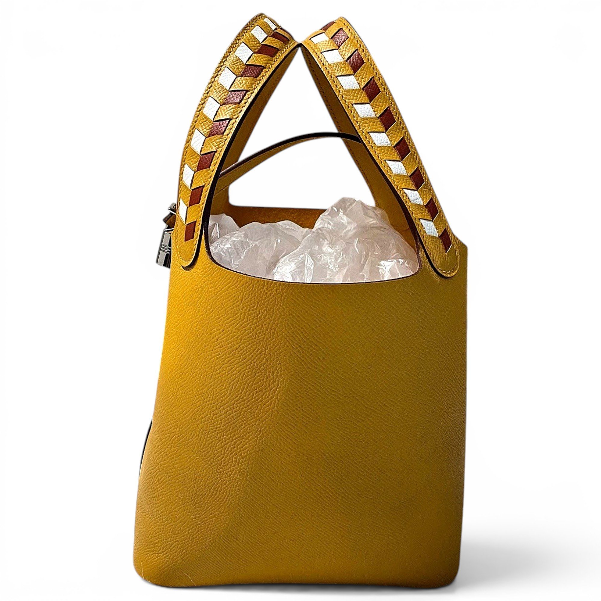 Picotin leather handbag