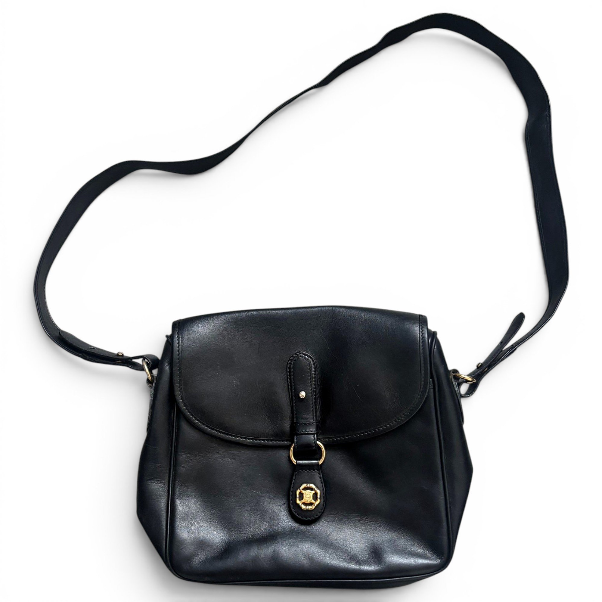 Leather crossbody bag