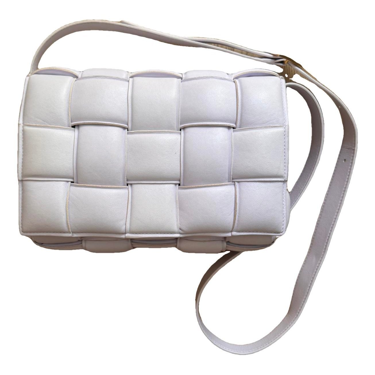 Cassette Padded leather handbag