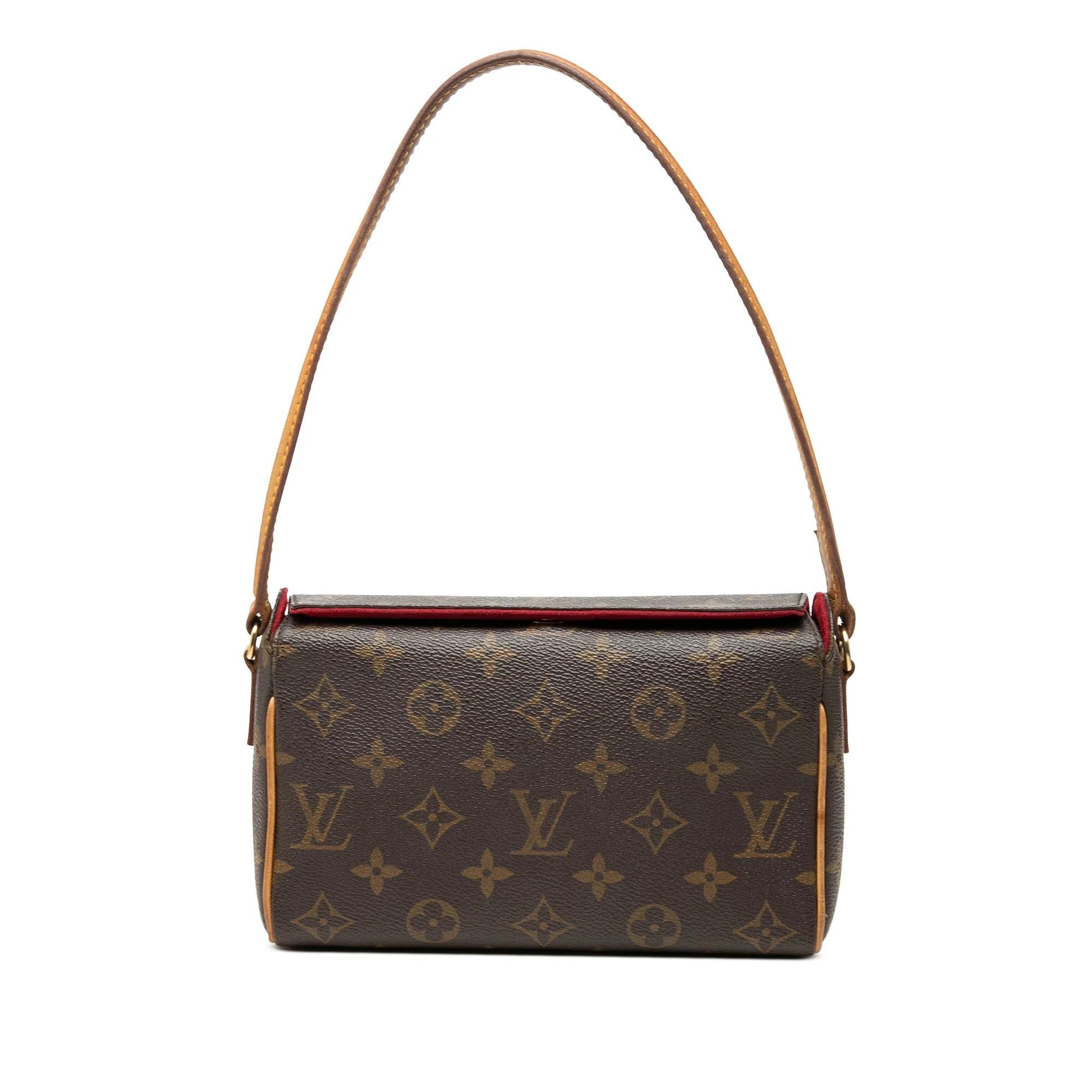 Recital leather handbag