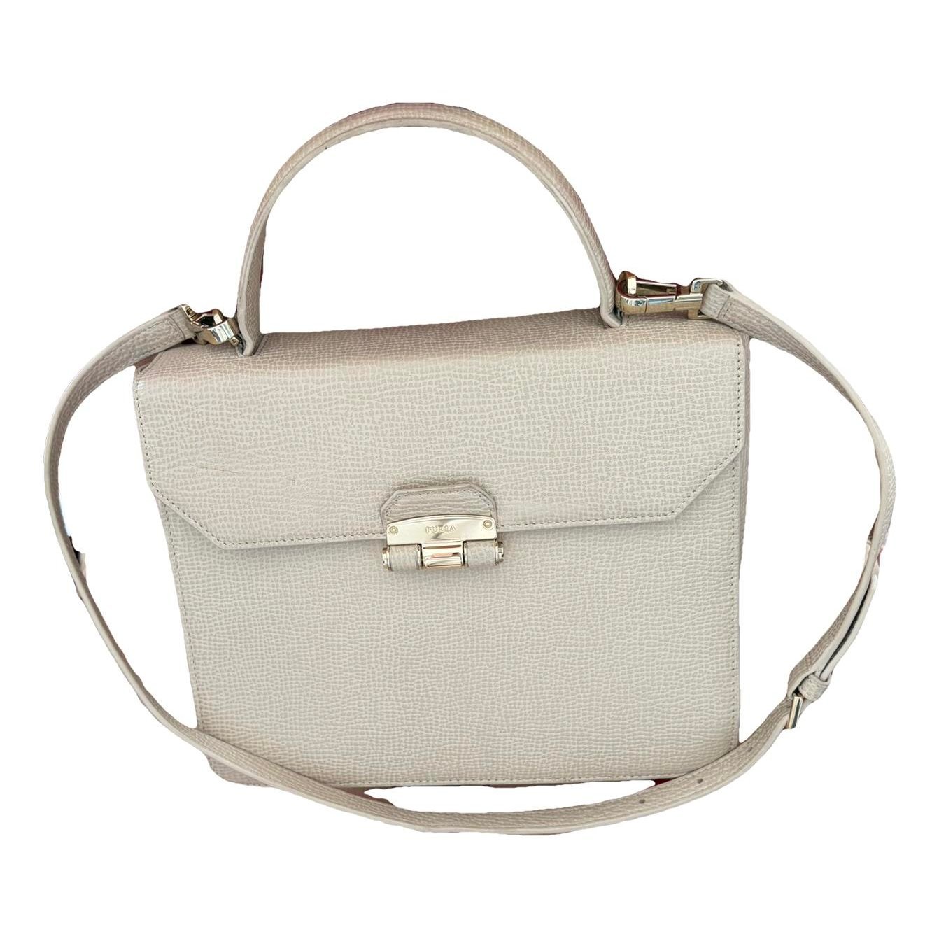 Leather tote