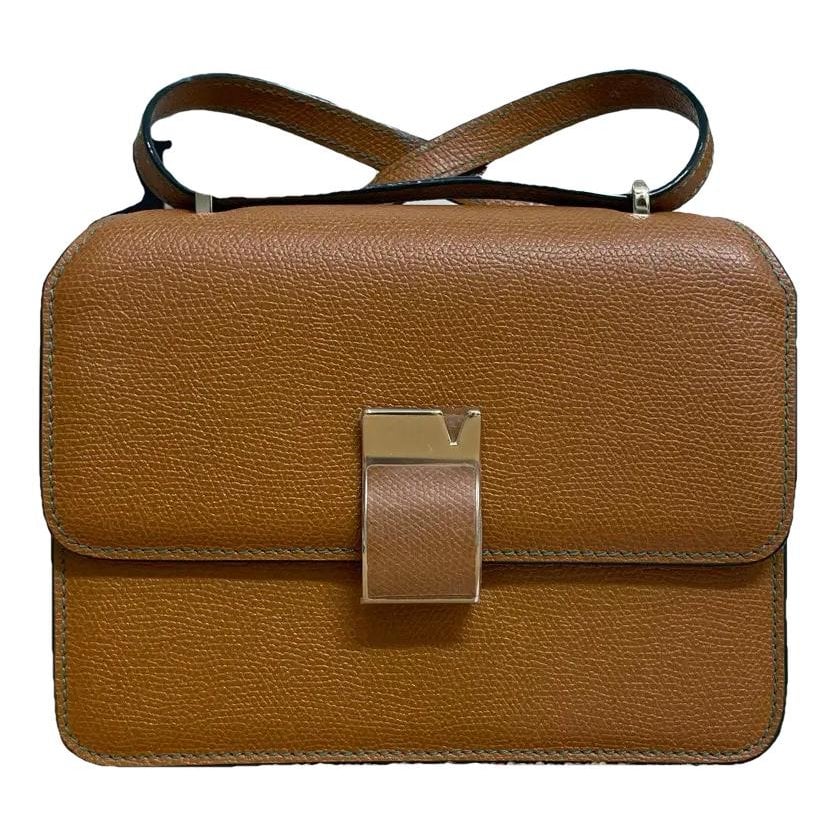 Iside leather crossbody bag