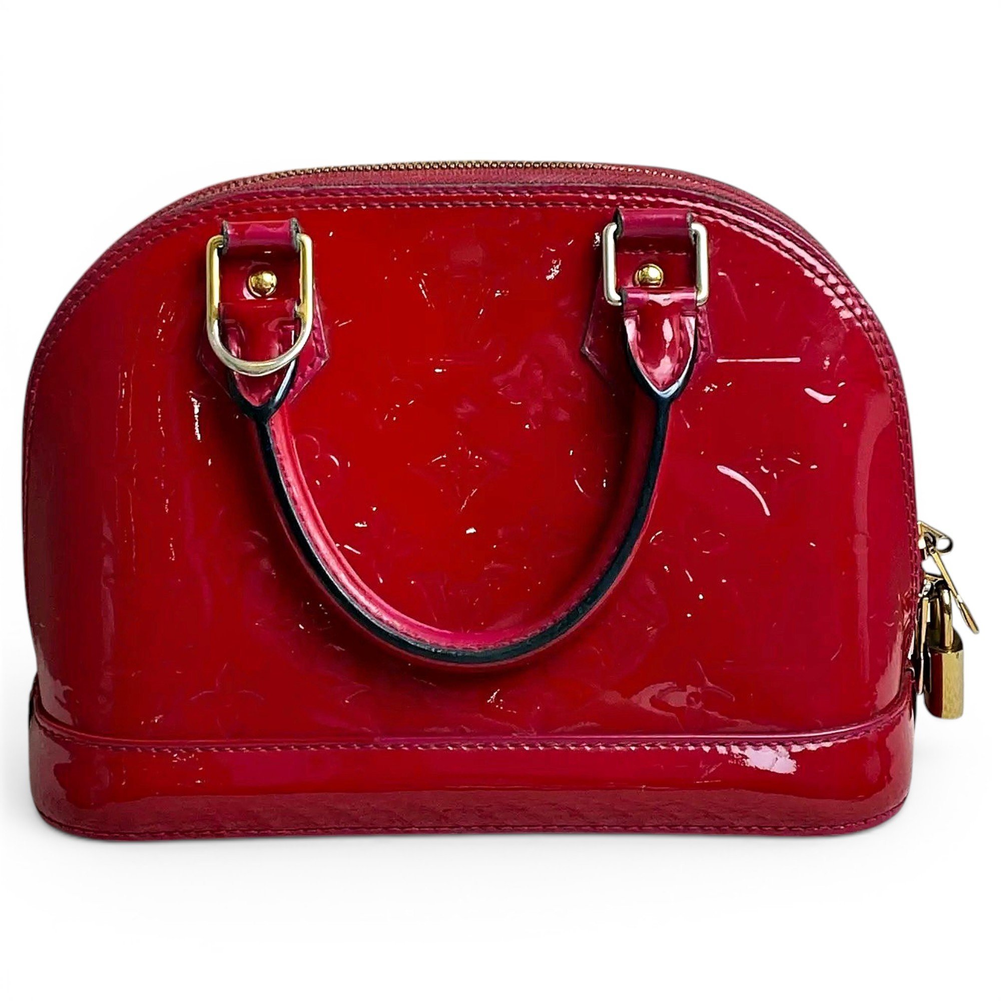 Alma BB patent leather handbag