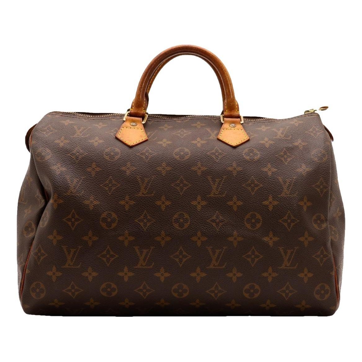 Speedy leather handbag