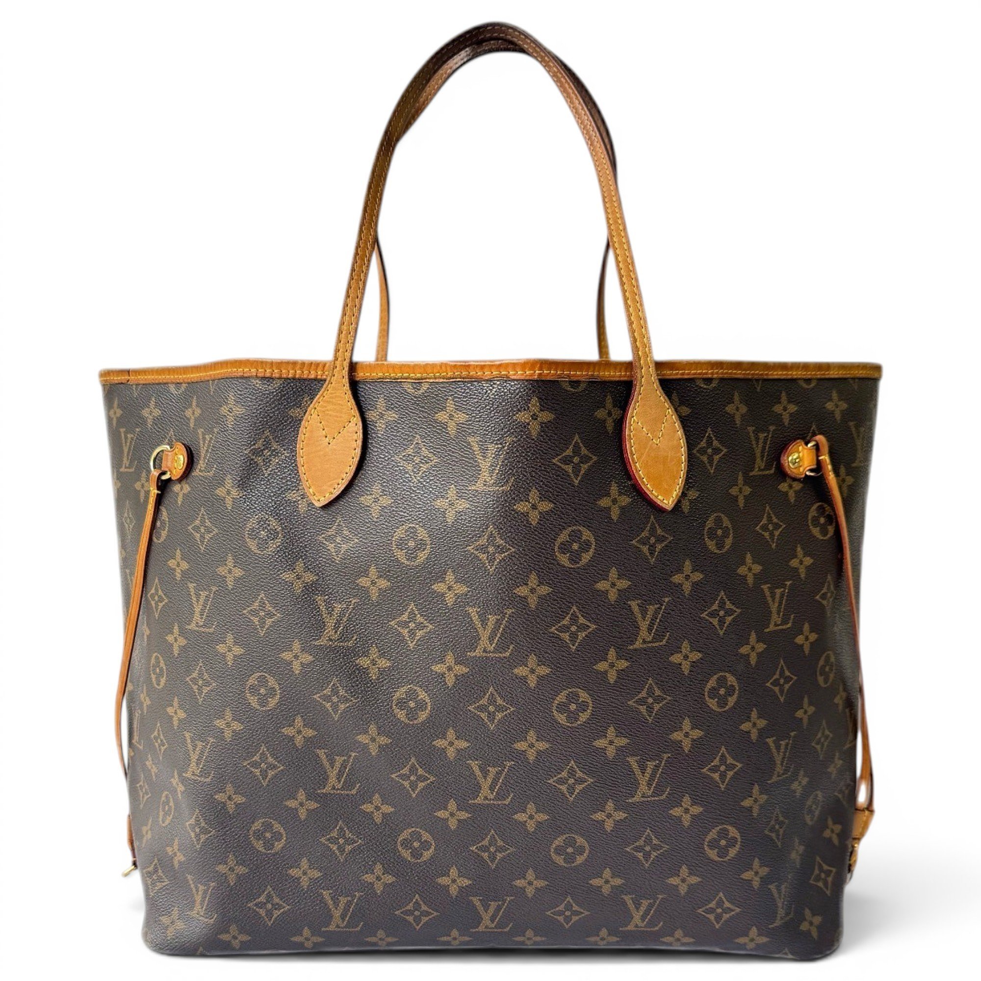 Neverfull leather tote
