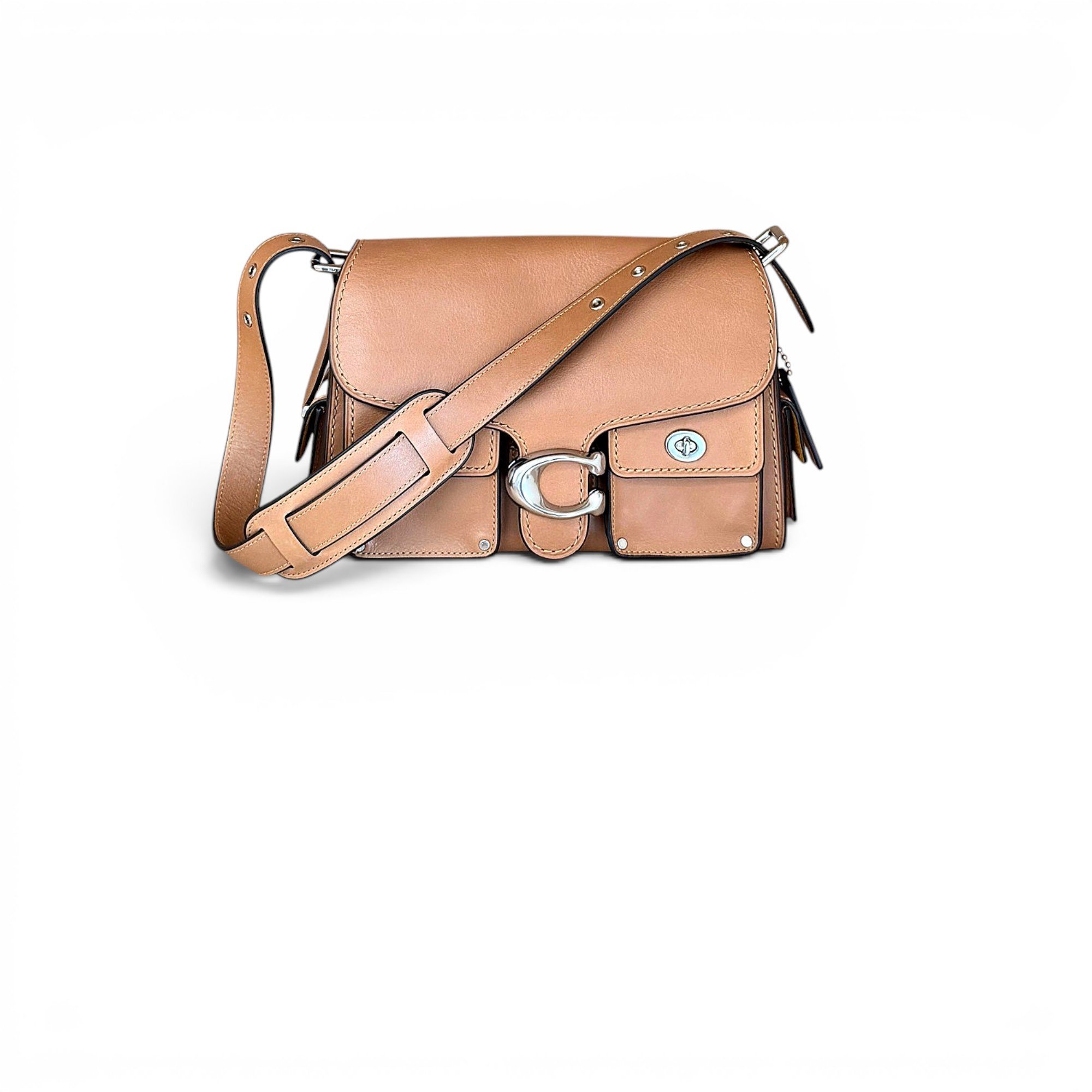 Leather crossbody bag