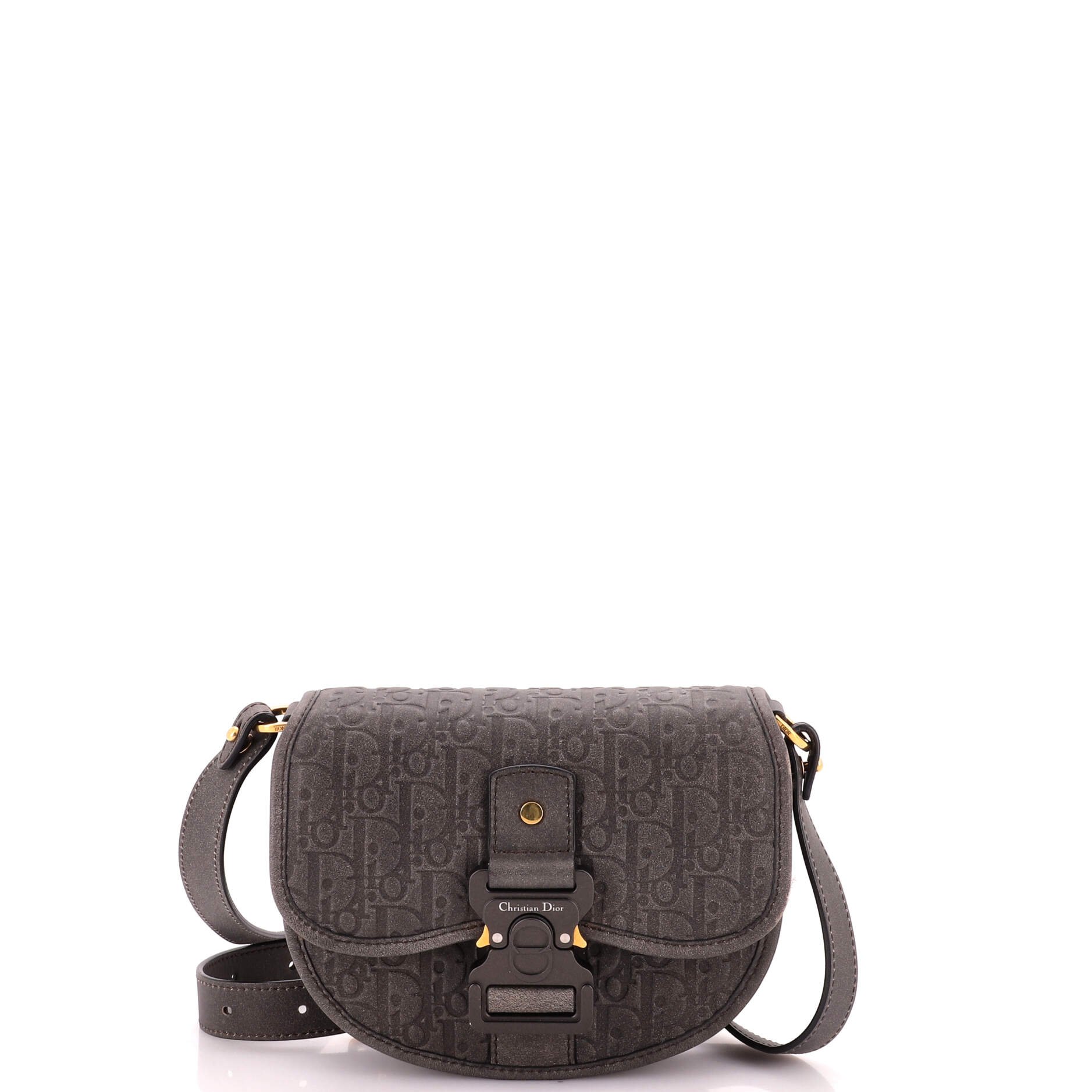x Denim Tears Gallop Flap Messenger Bag Oblique Leather Mini