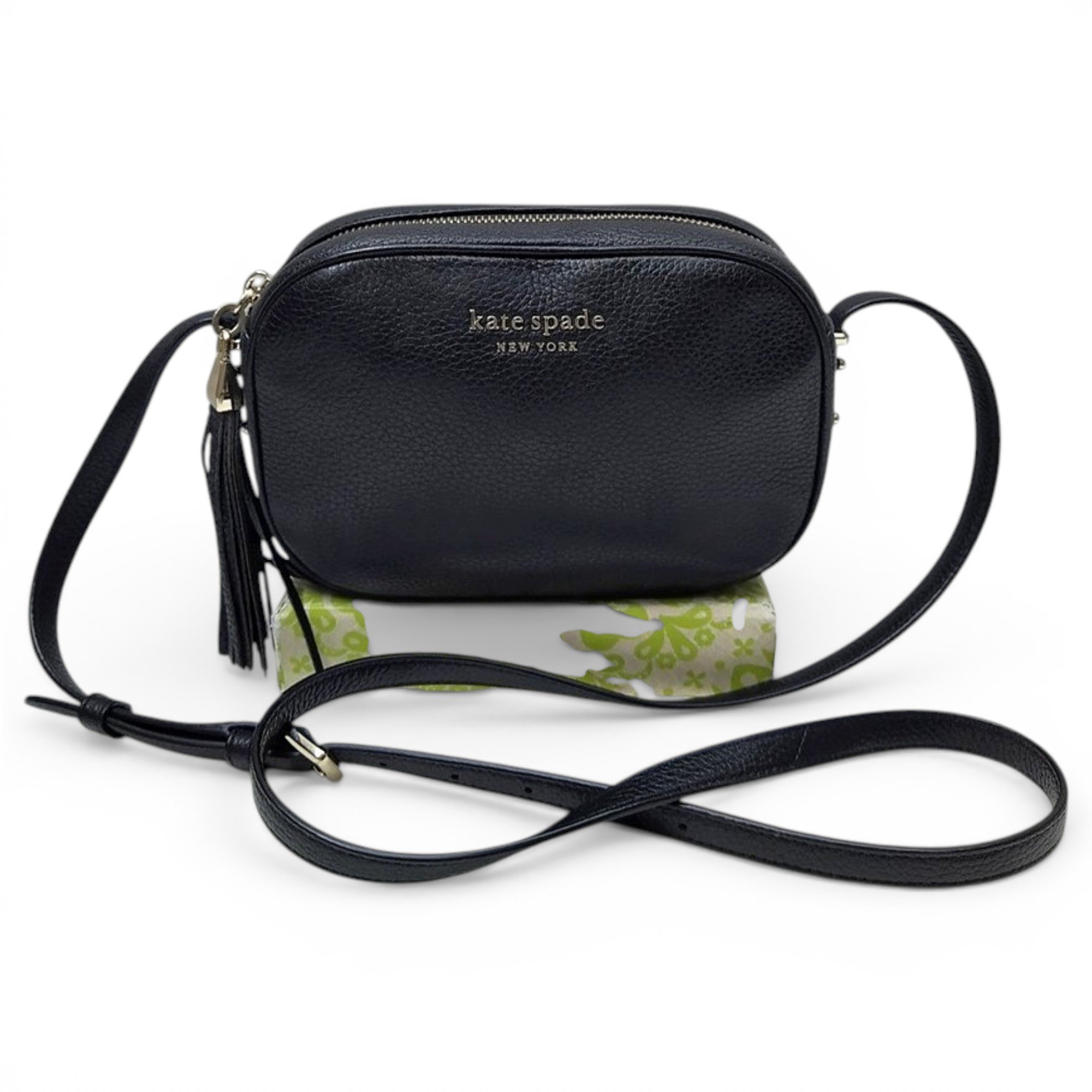 Leather crossbody bag