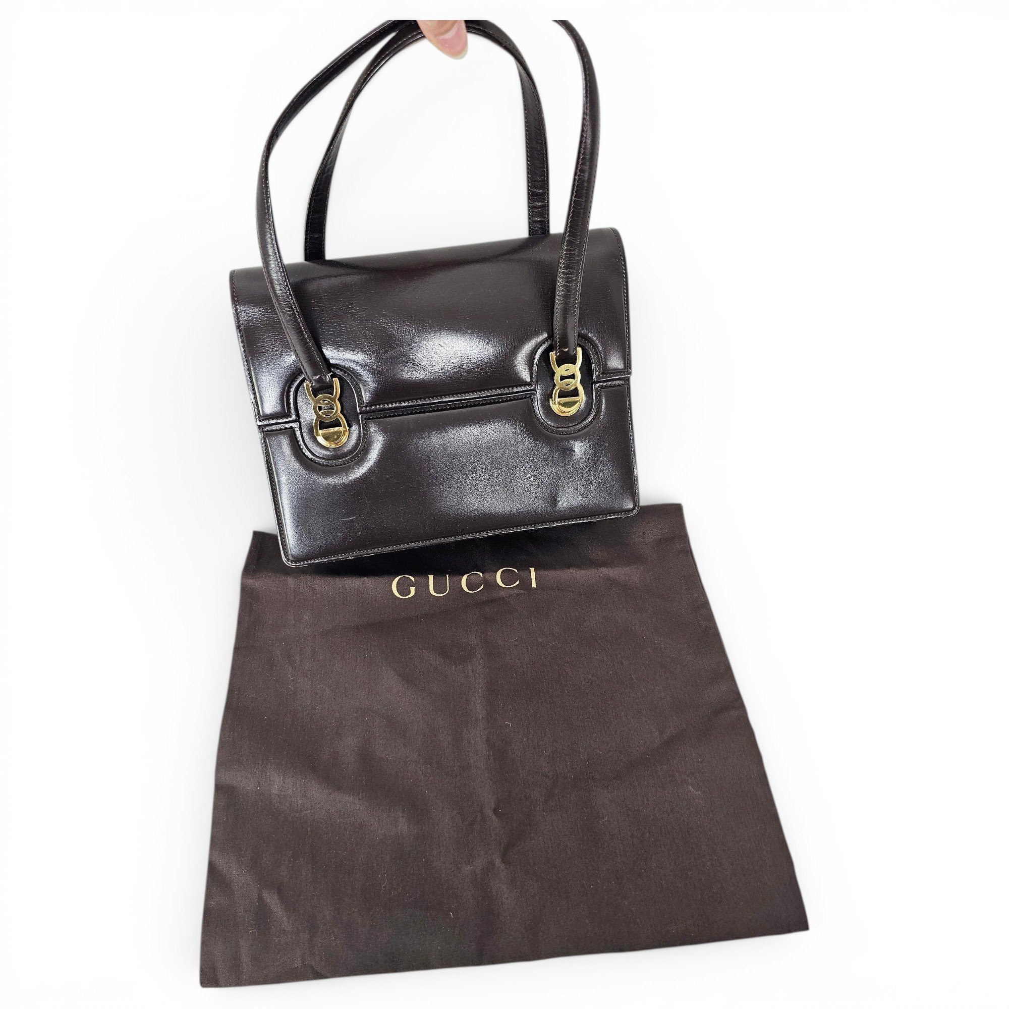 Leather handbag