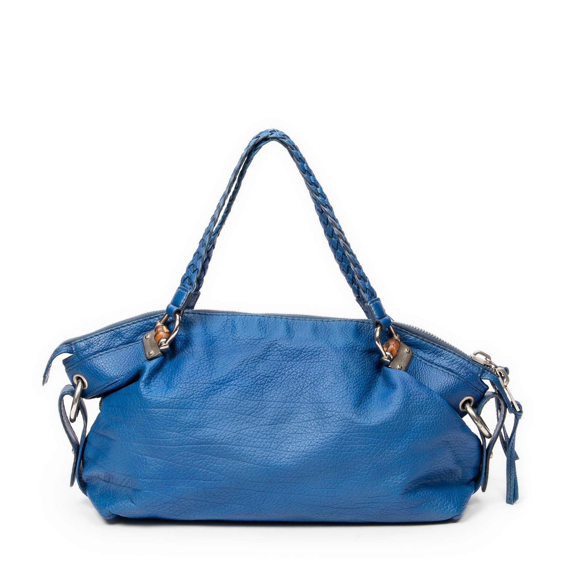 Bamboo leather handbag