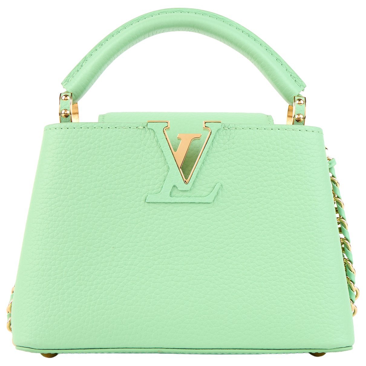 Capucines leather handbag