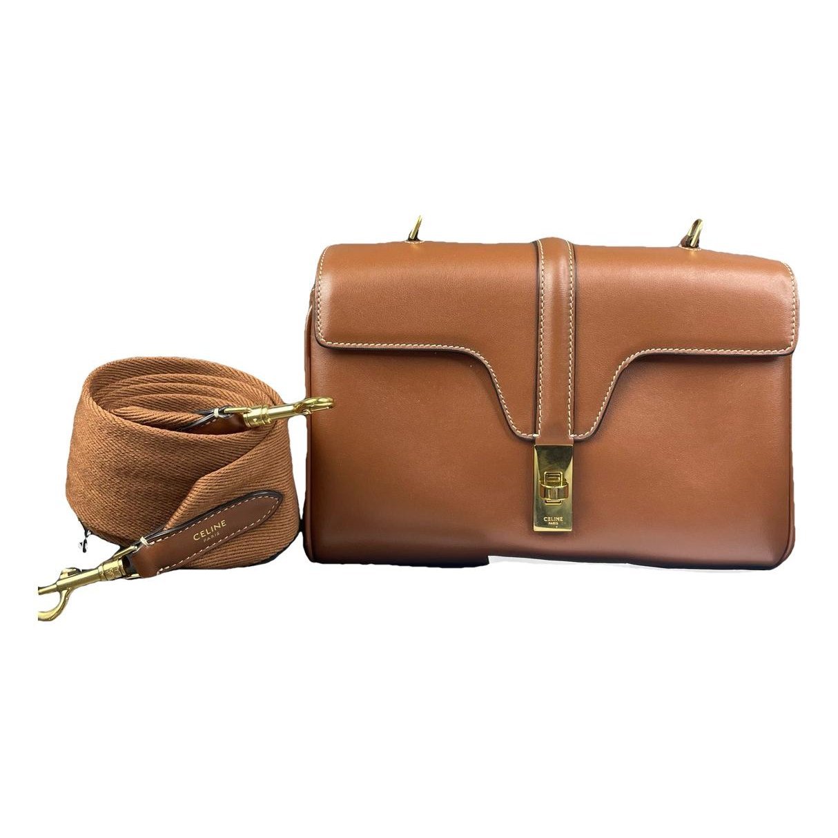Sac 16 leather handbag