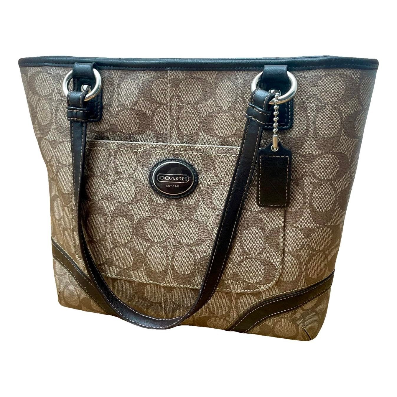 CITY ZIP TOTE leather handbag