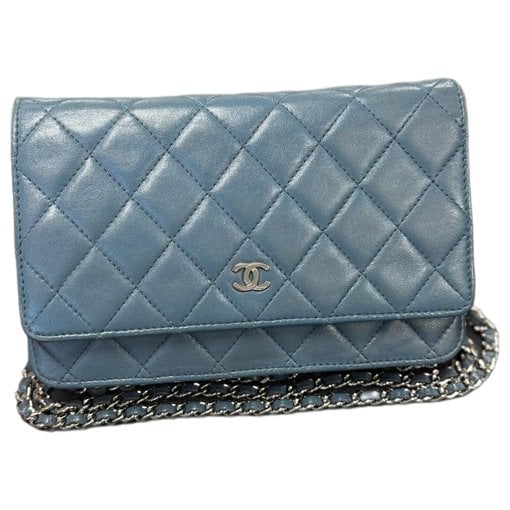 Wallet On Chain Timeless/Classique leather crossbody bag