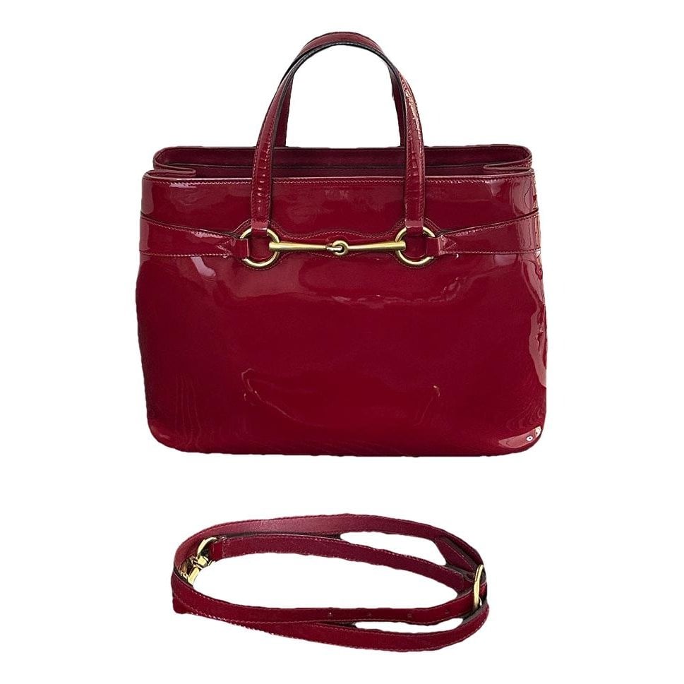 Bright Bit leather handbag