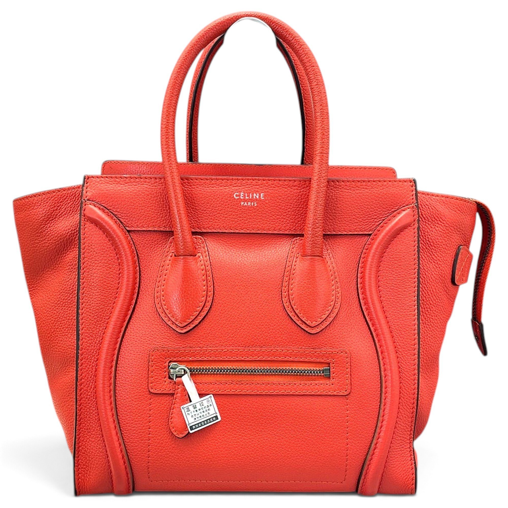 Luggage leather handbag