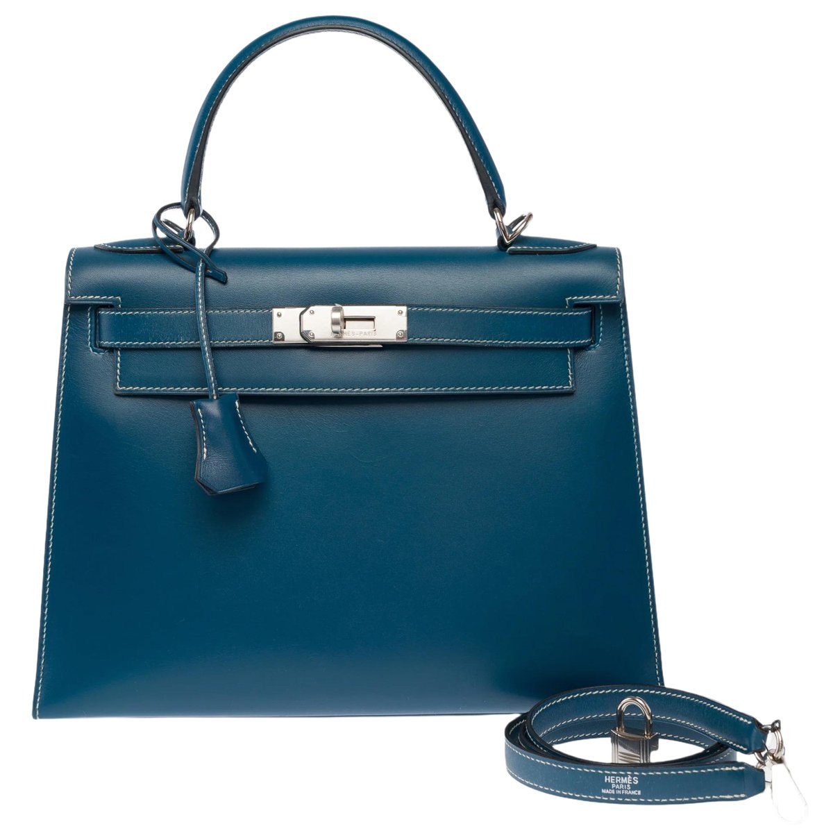 Kelly 28 leather handbag
