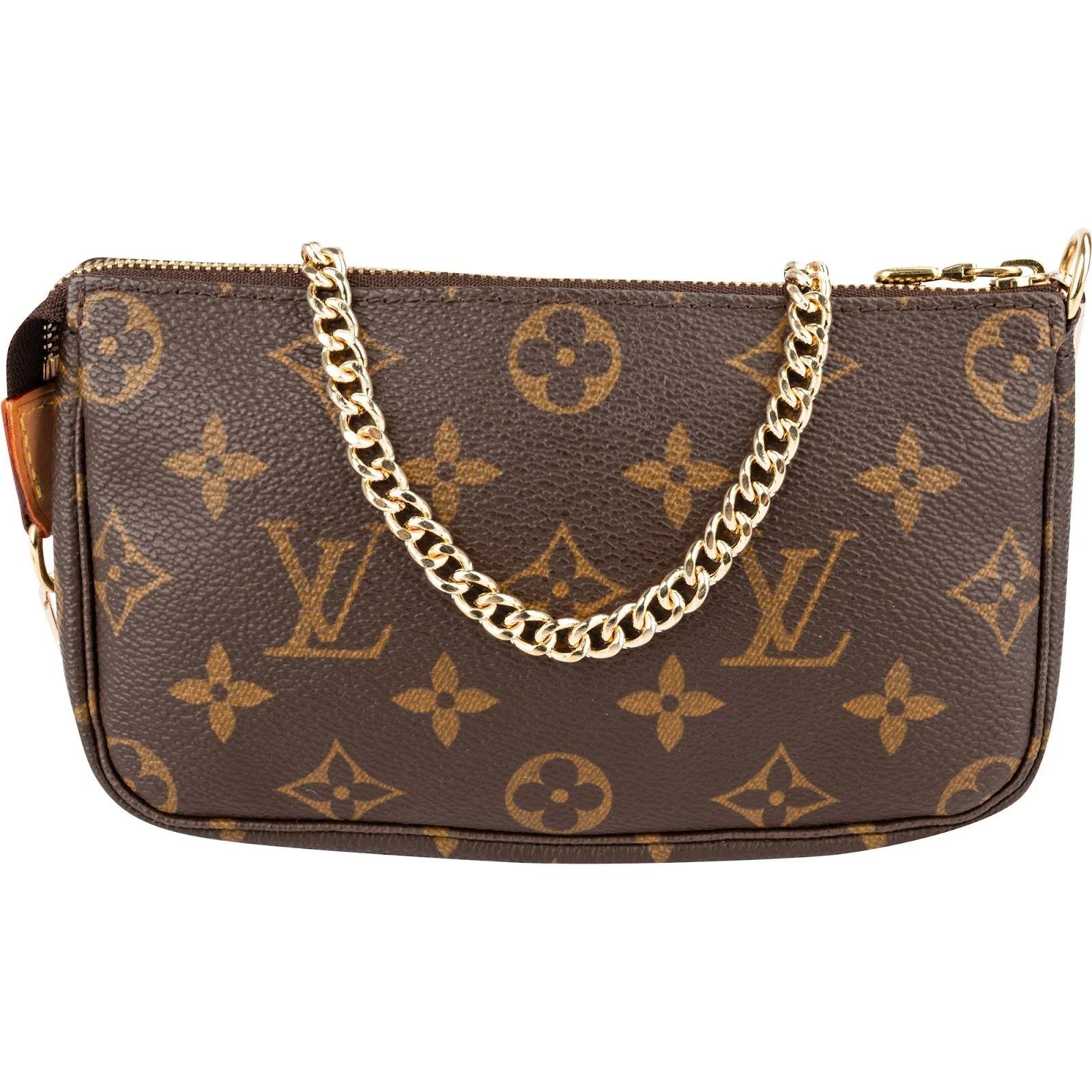 Pochette Accessoire leather handbag