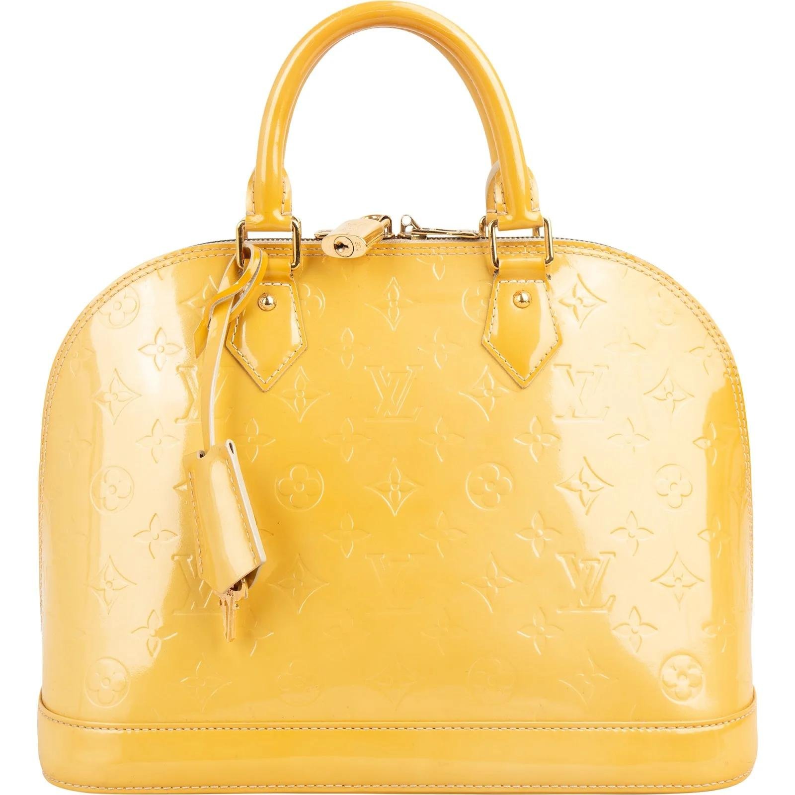 Alma leather handbag