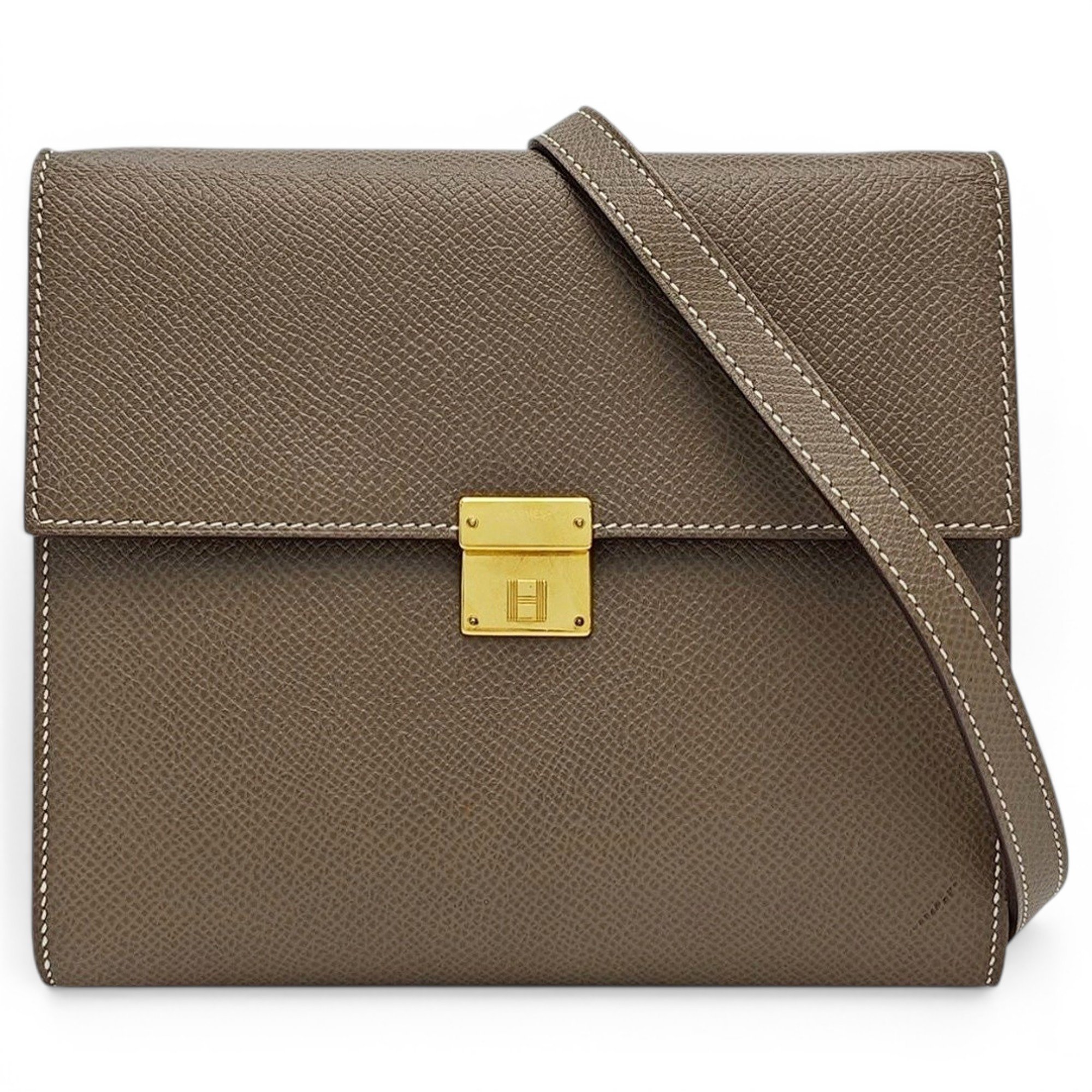 Clic 16 leather handbag