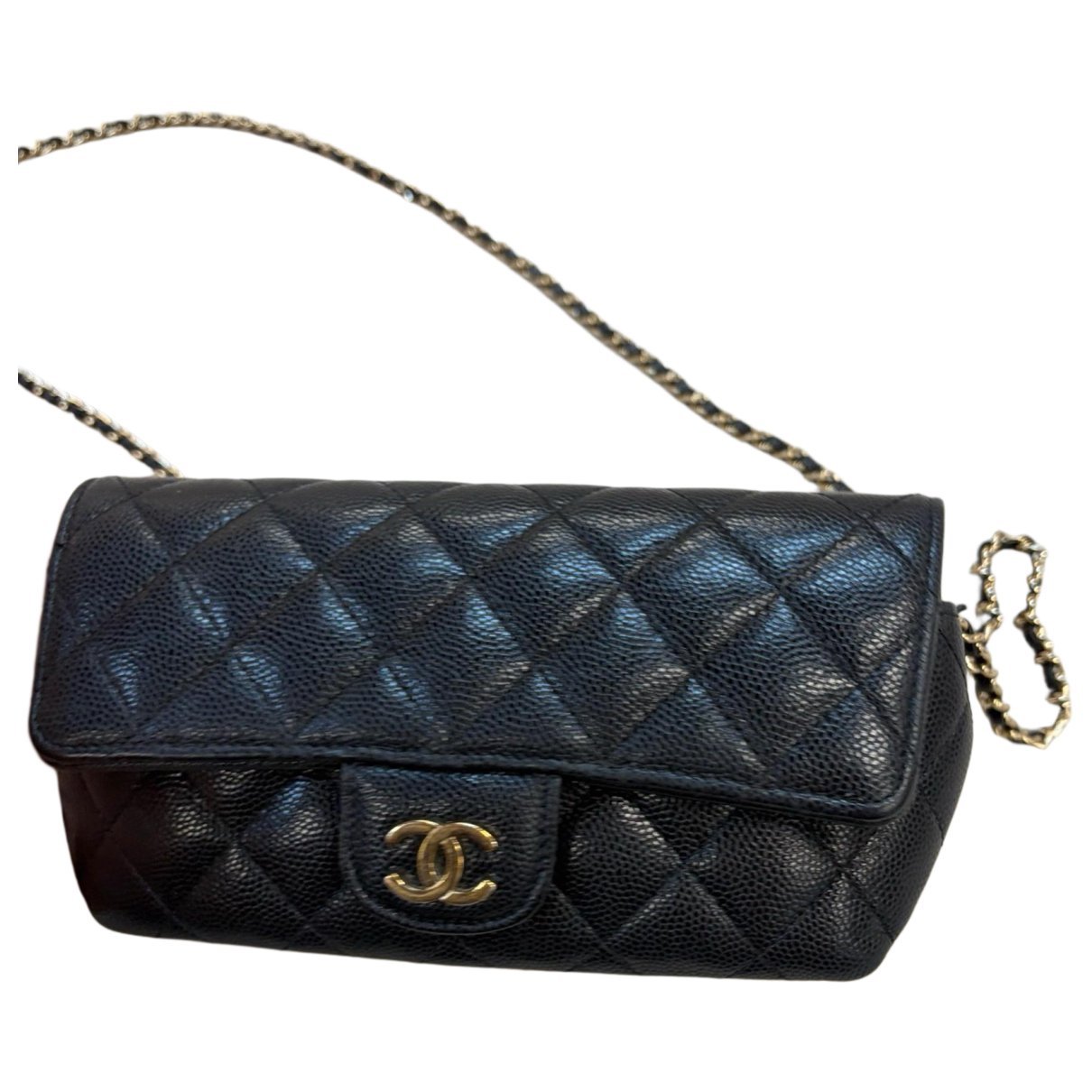 Wallet On Chain Timeless/Classique leather crossbody bag