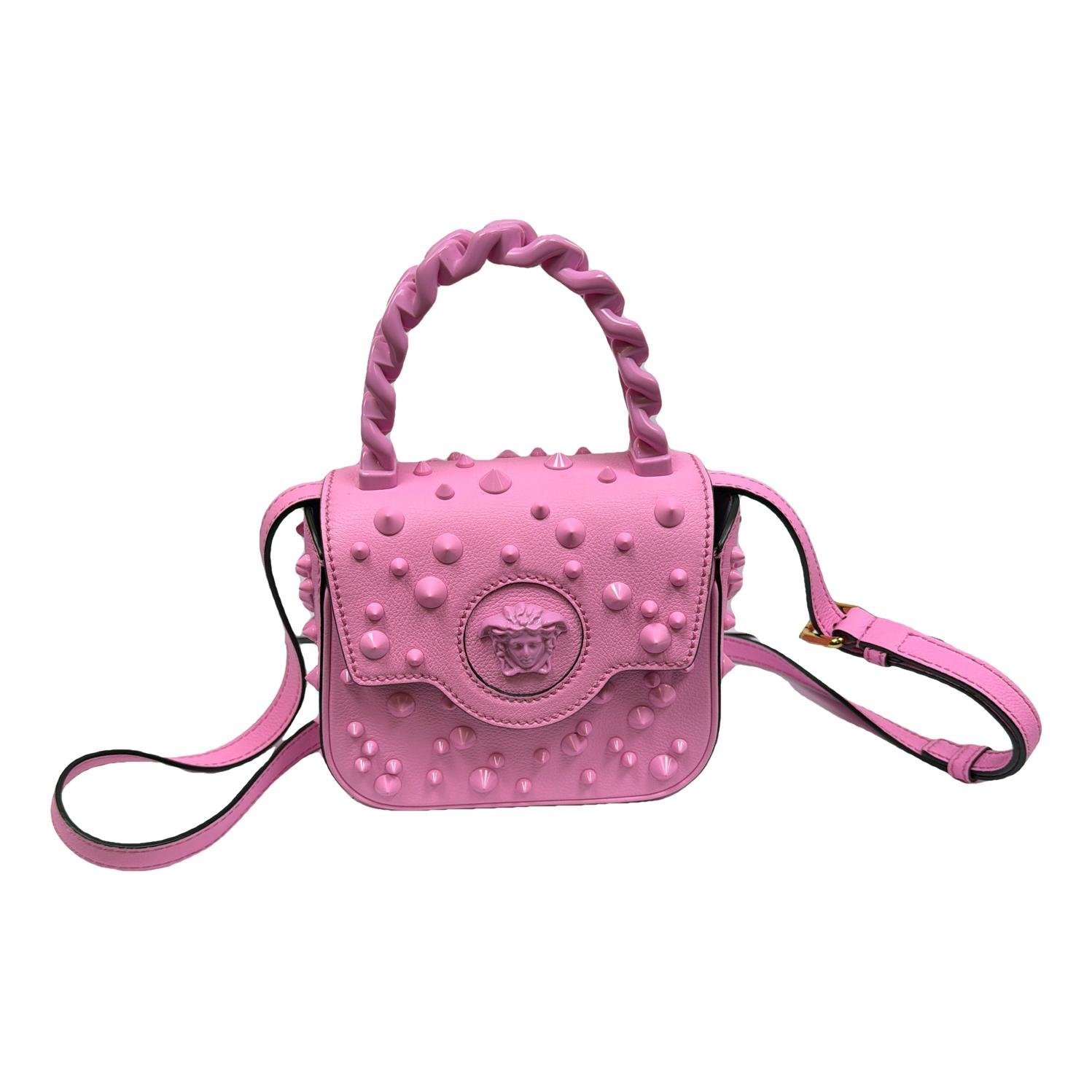 La Medusa leather mini bag