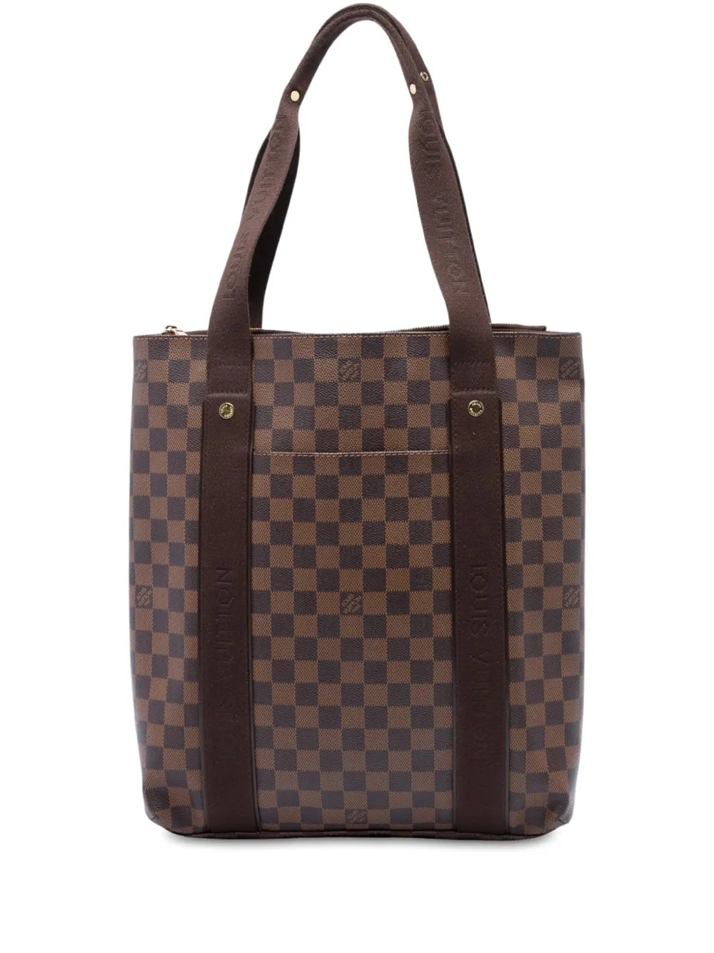 2010 Damier Ebene Cabas Beaubourg tote bag