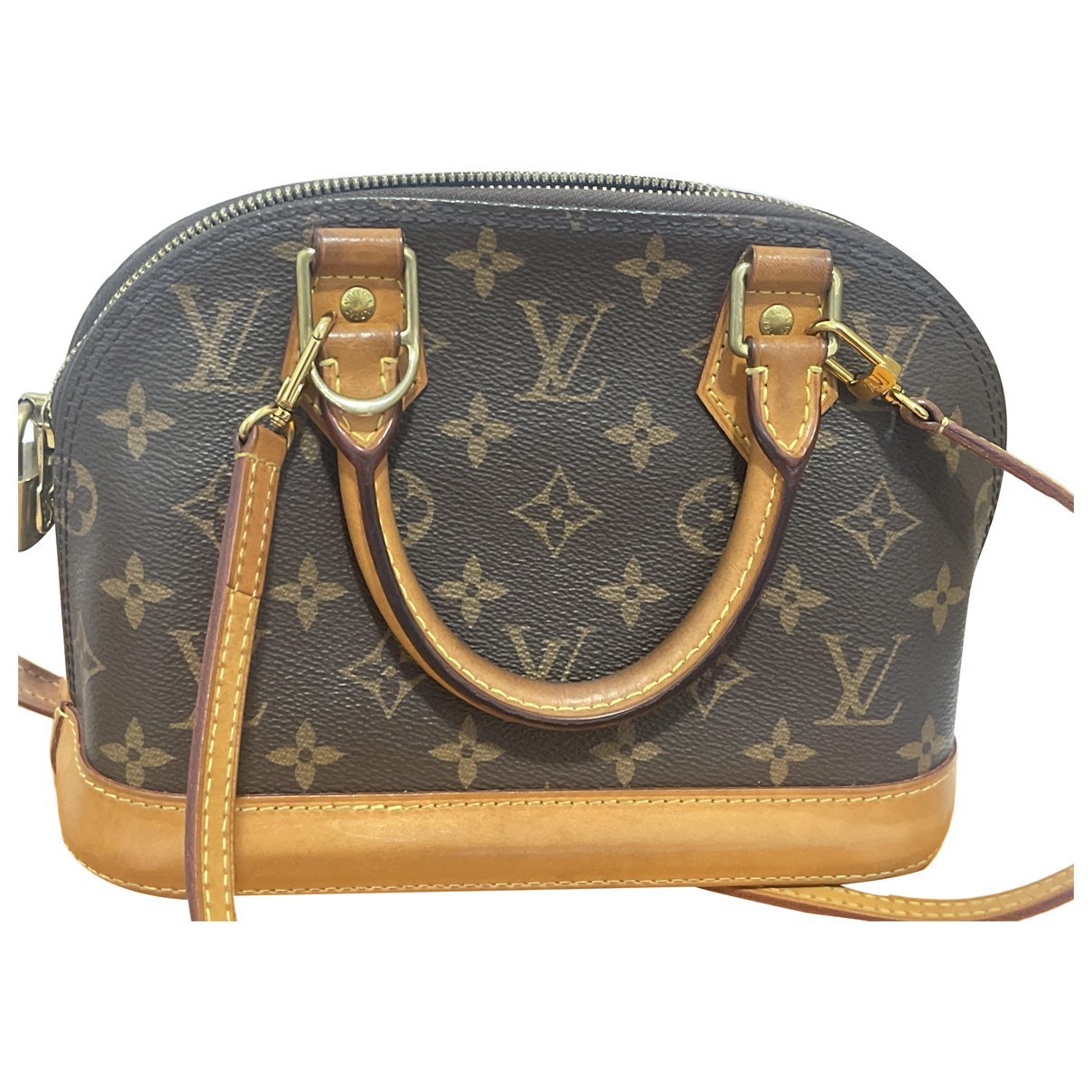 Alma leather handbag