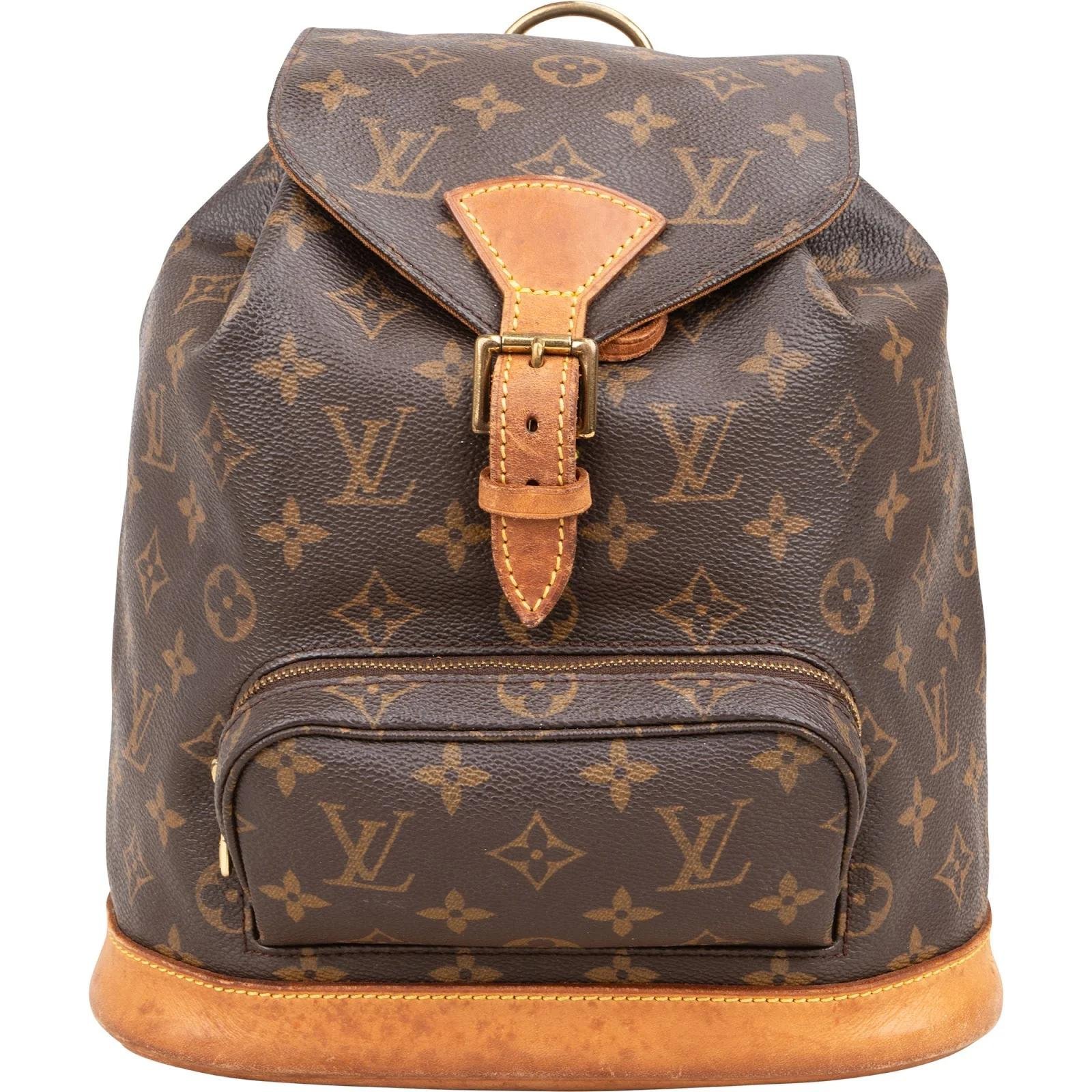 Montsouris leather backpack
