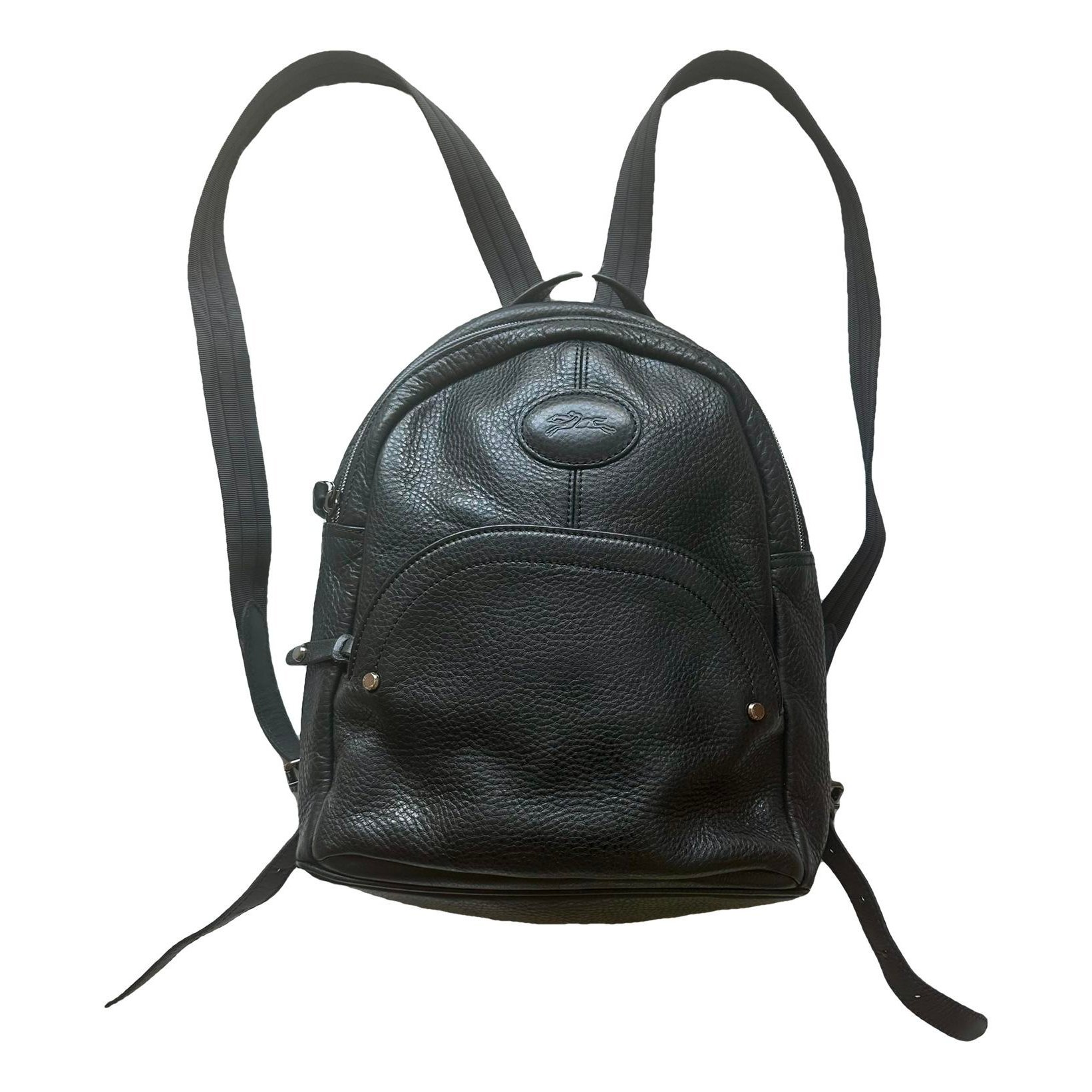 Leather backpack
