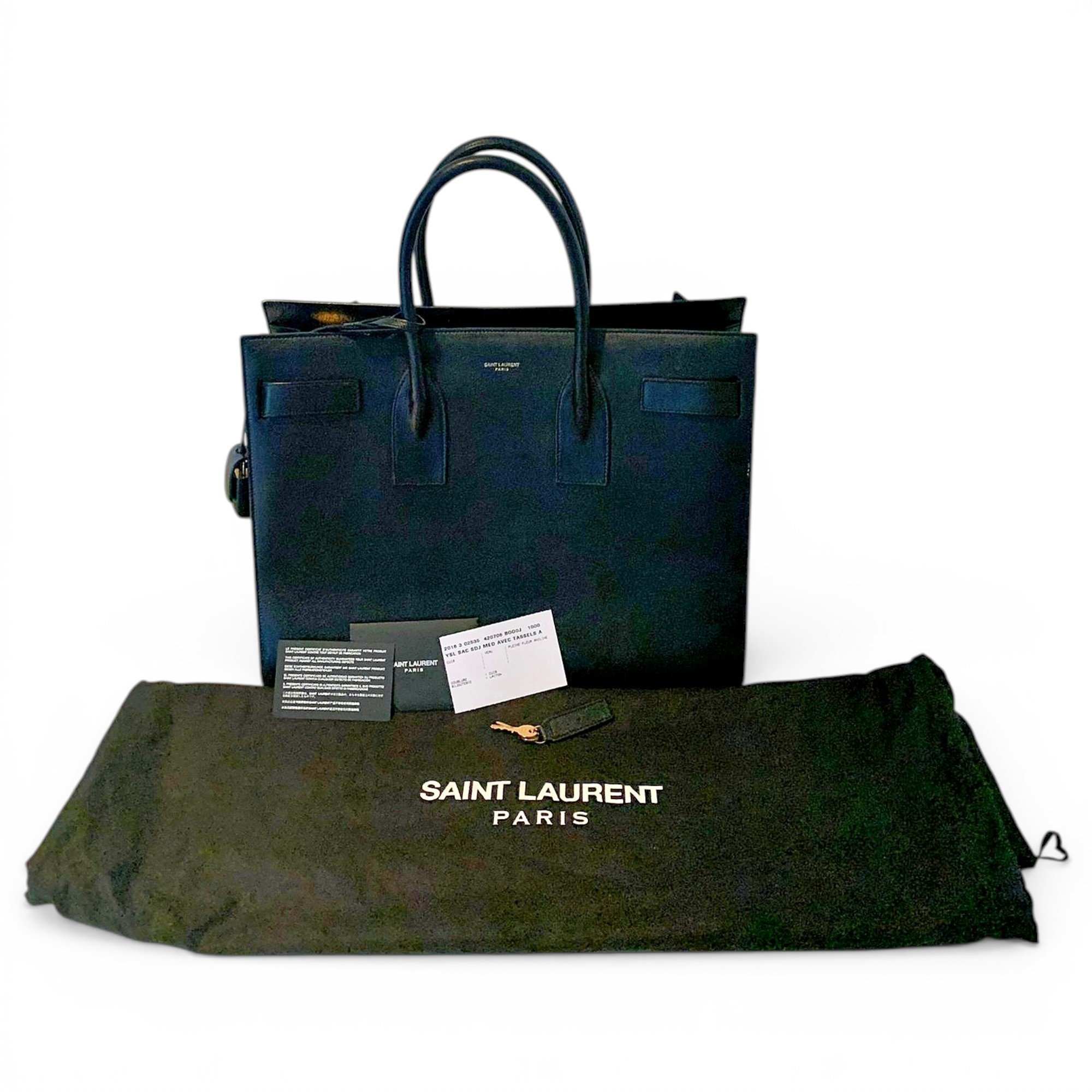 Sac de Jour leather tote