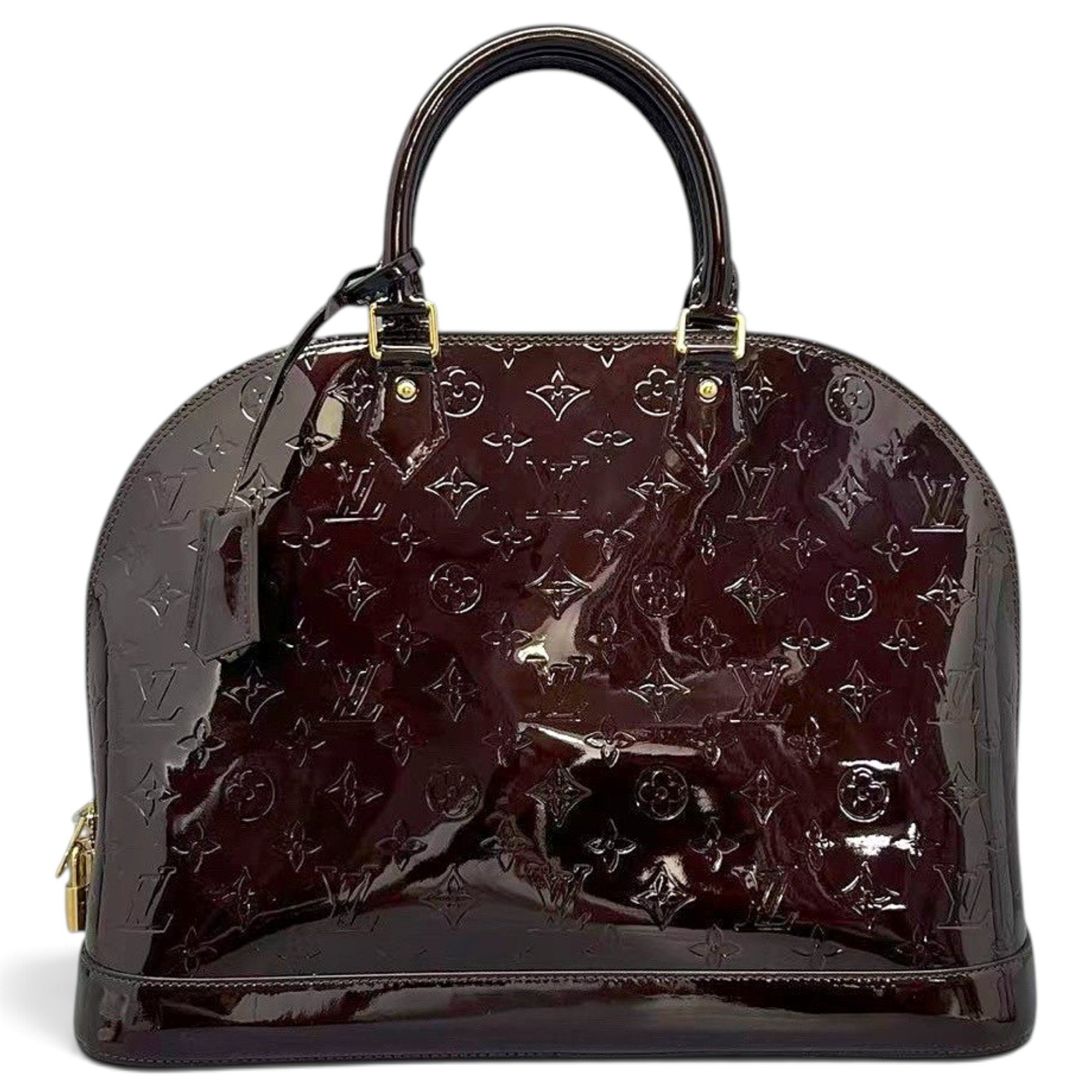 Alma leather handbag