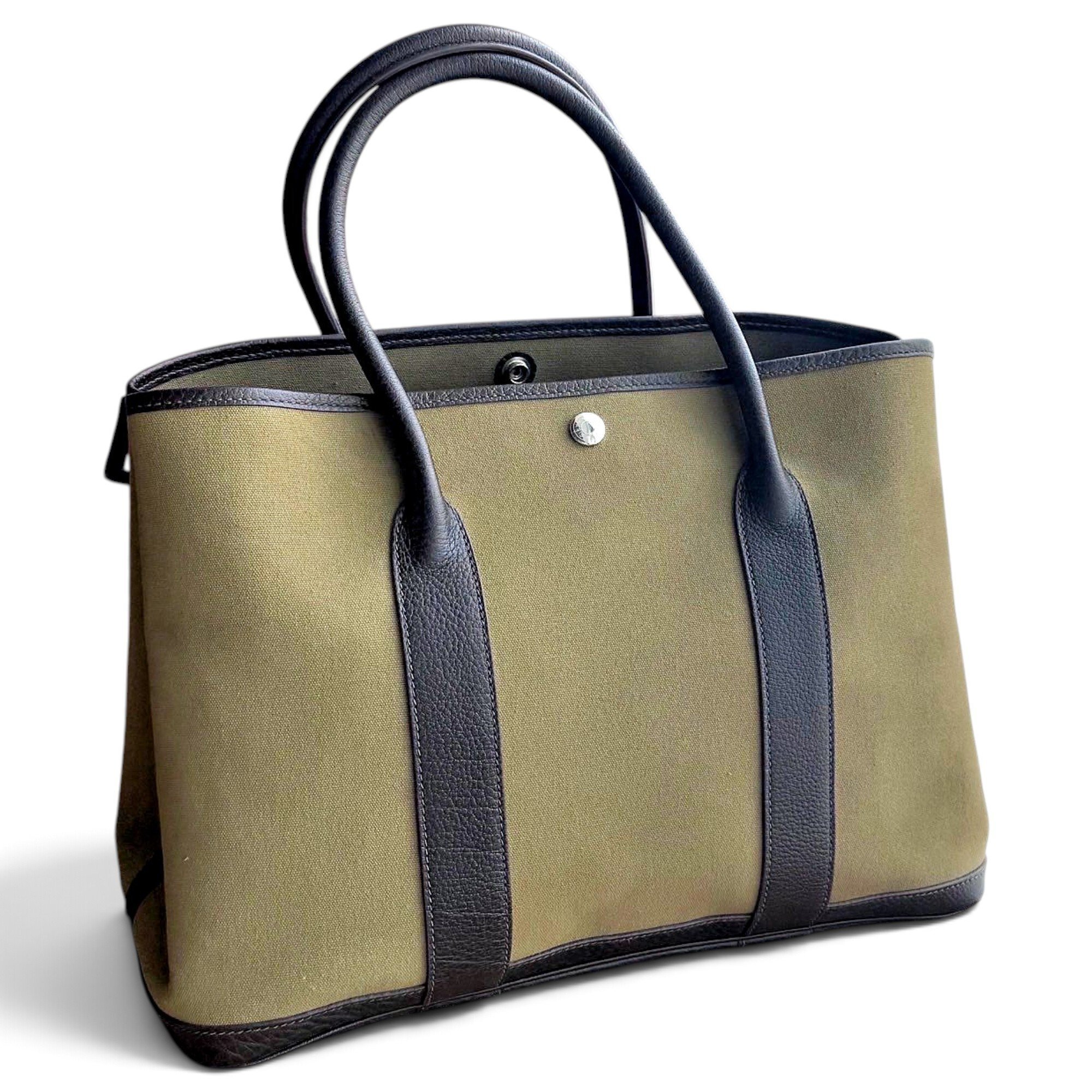 Garden Party leather tote