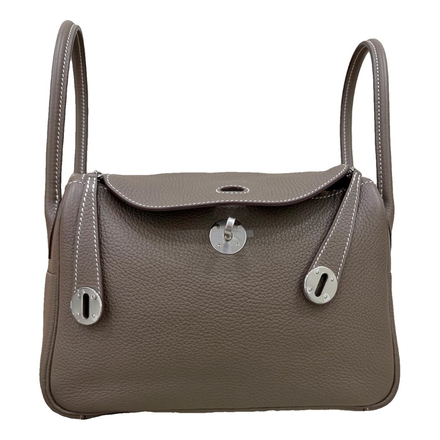 Hermes Lindy Handbag Etain