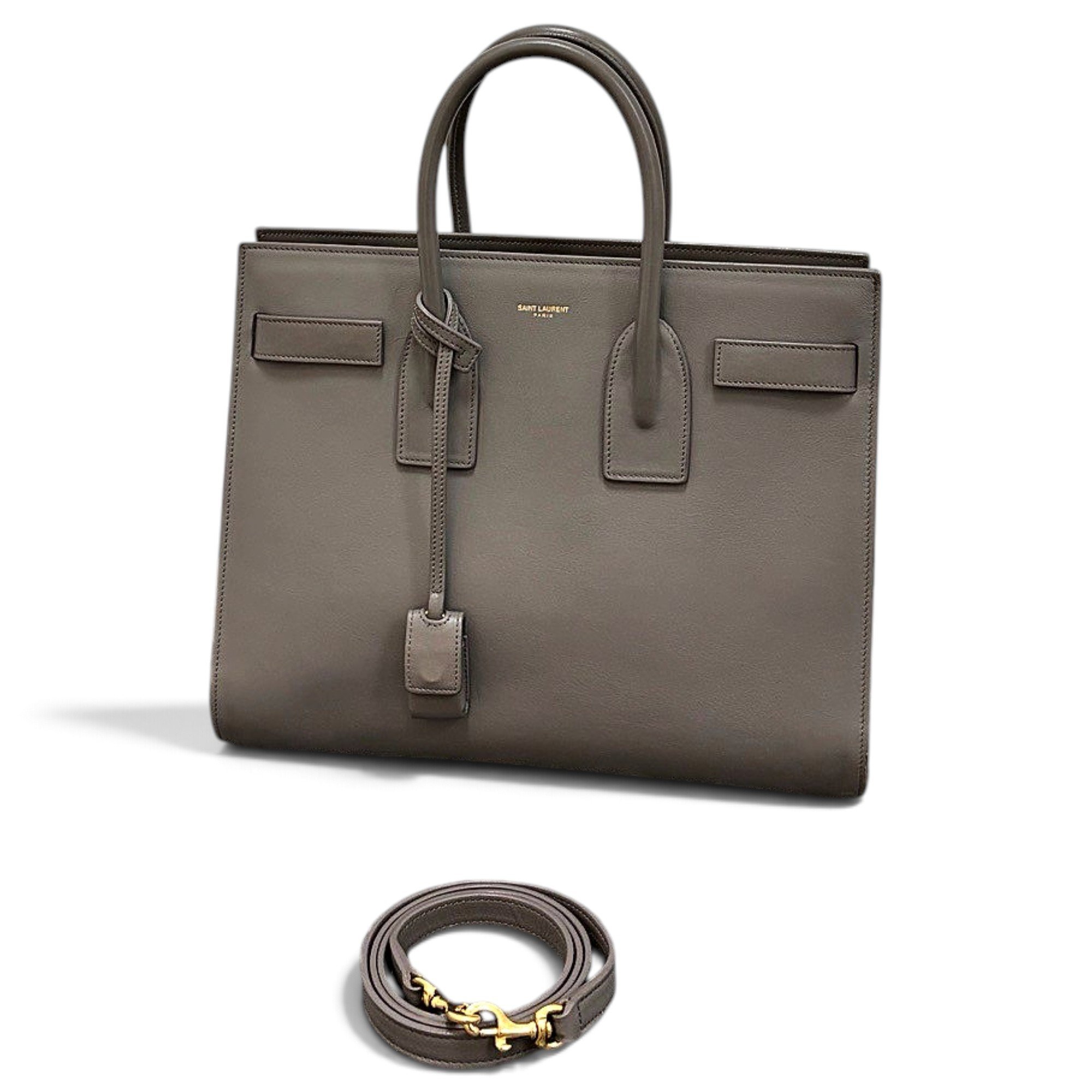 Saint Laurent Sac de Jour leather handbag