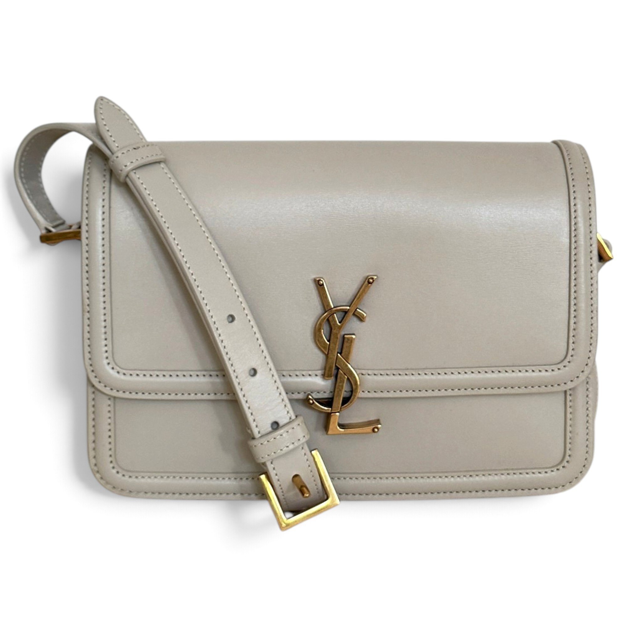 Solférino leather crossbody bag