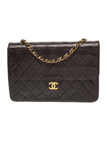 Push Lock Straight Flap Bag