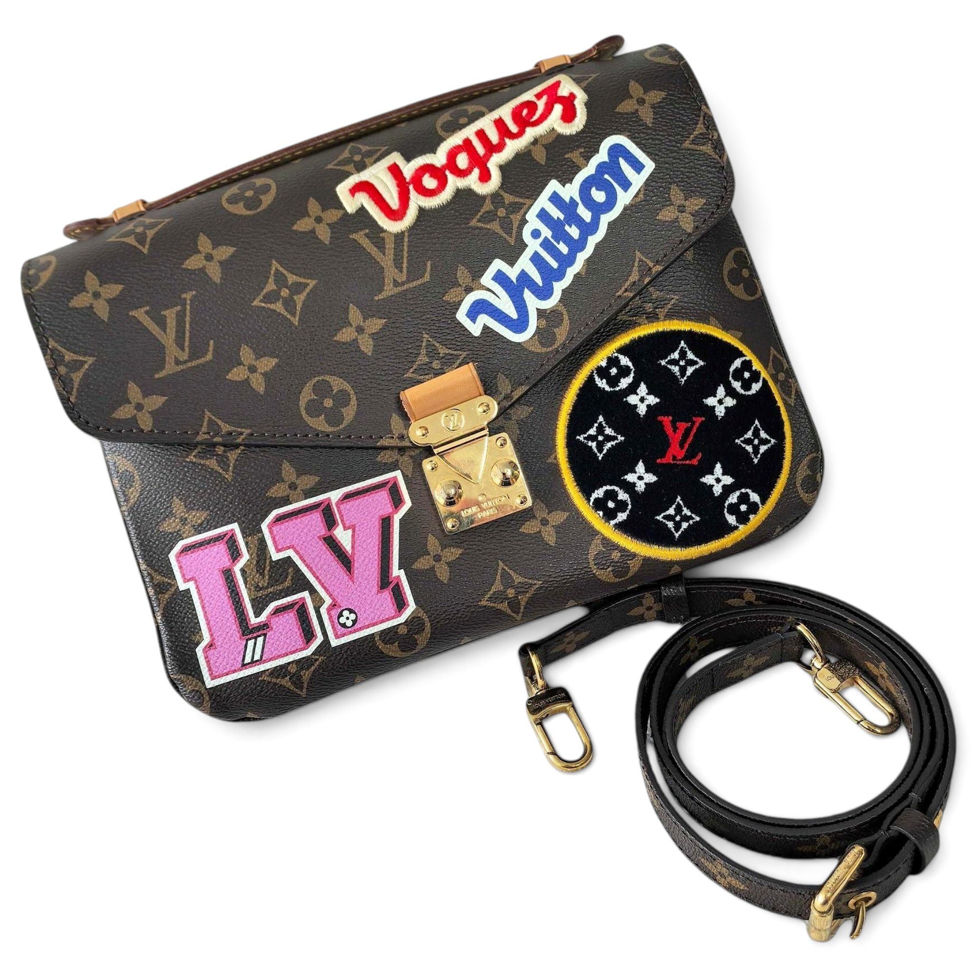 Metis leather handbag