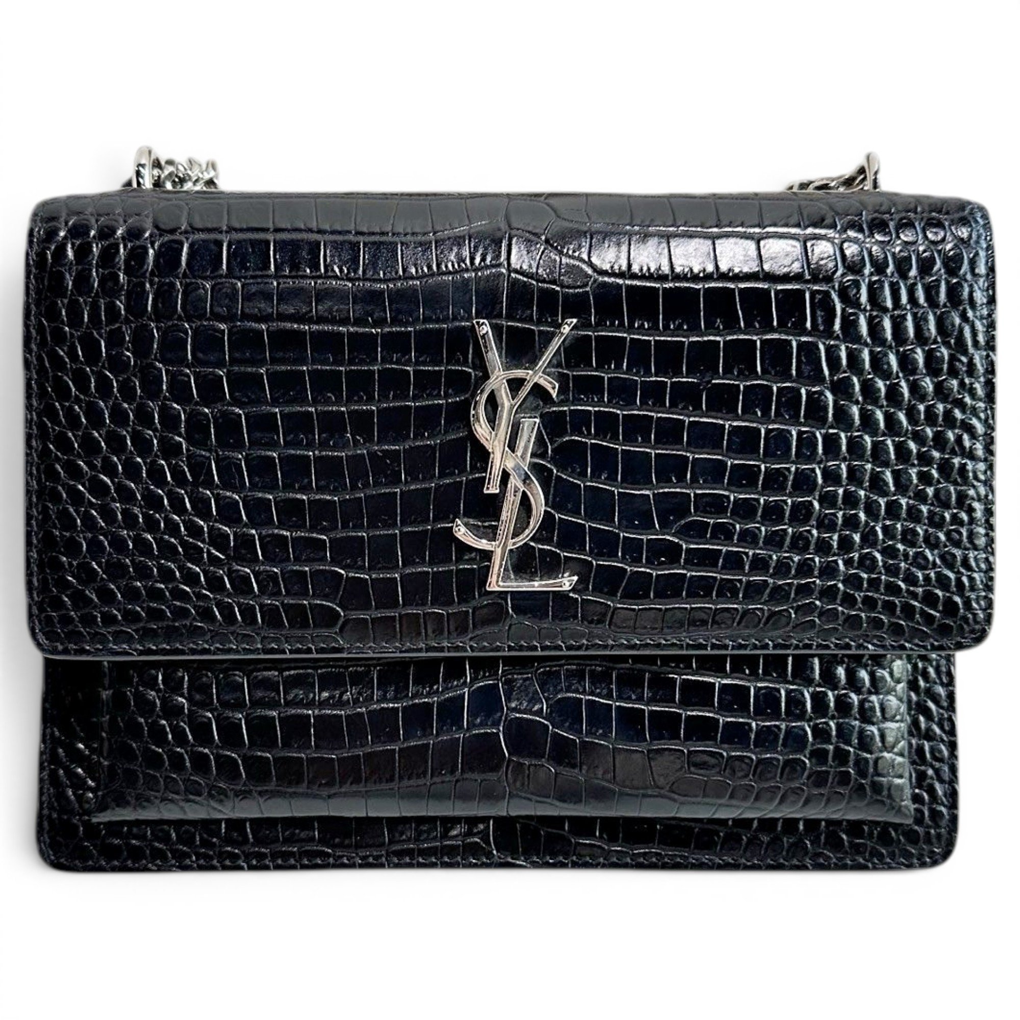 Sunset leather handbag