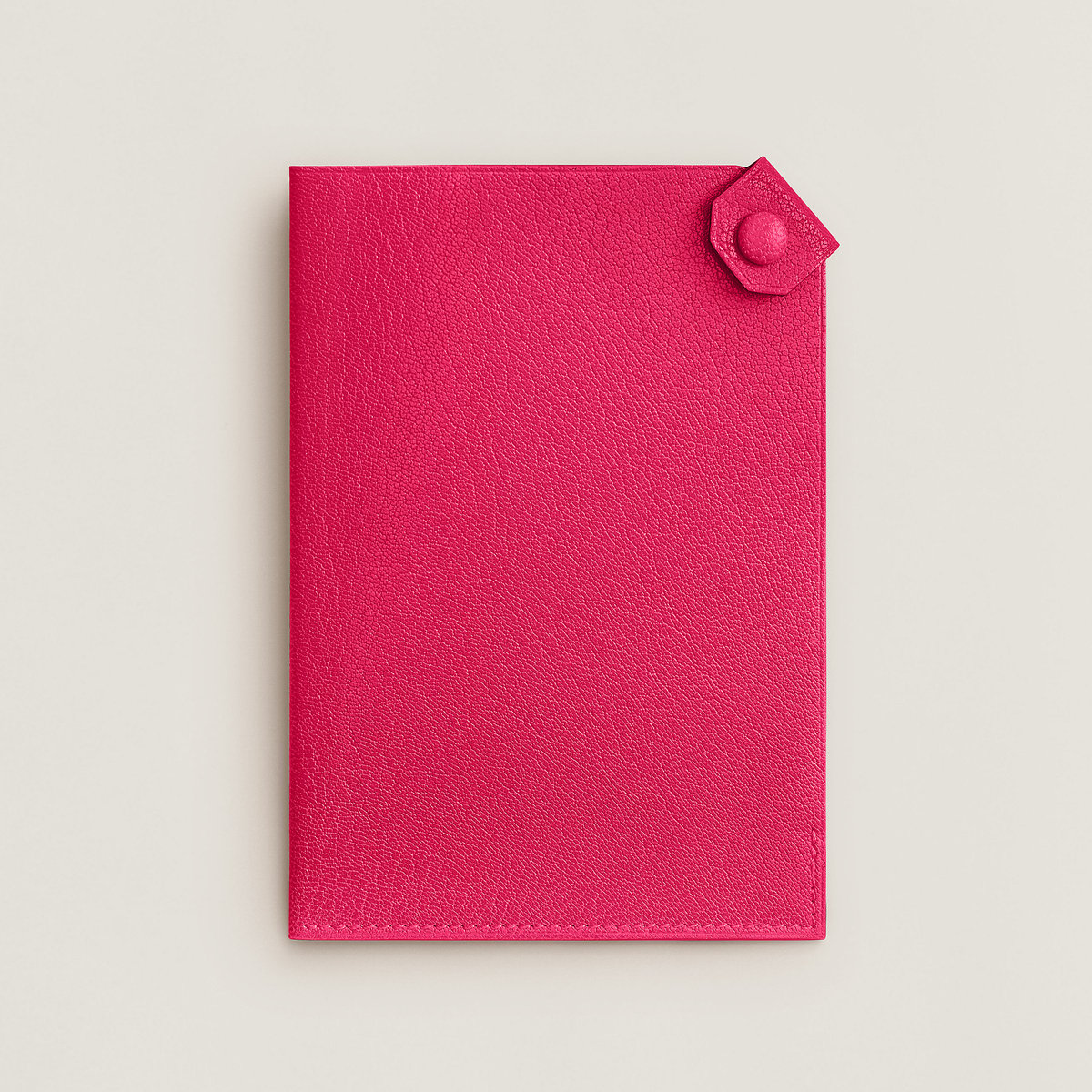 Hermès Tarmac passport holder Rose Extrême | BagUSeek