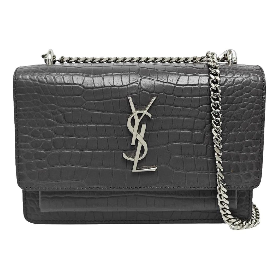 Sunset leather crossbody bag