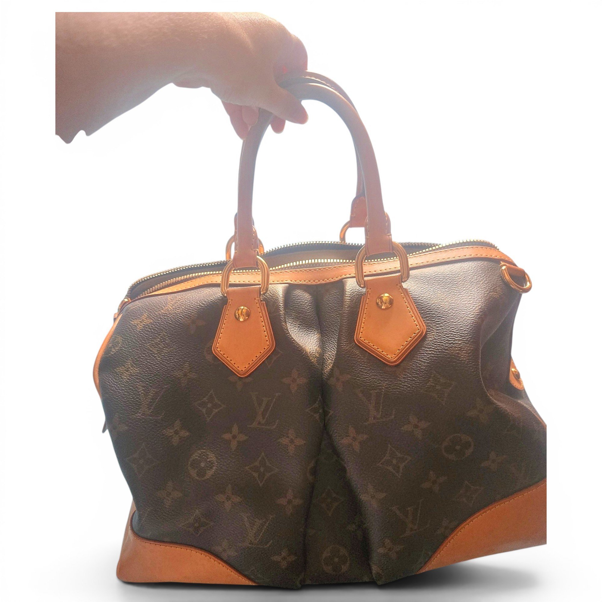 Stephen Sprouse Boston leather handbag