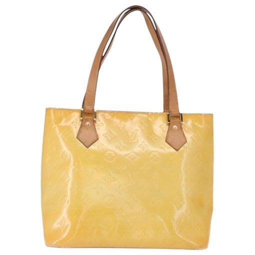 Houston patent leather handbag