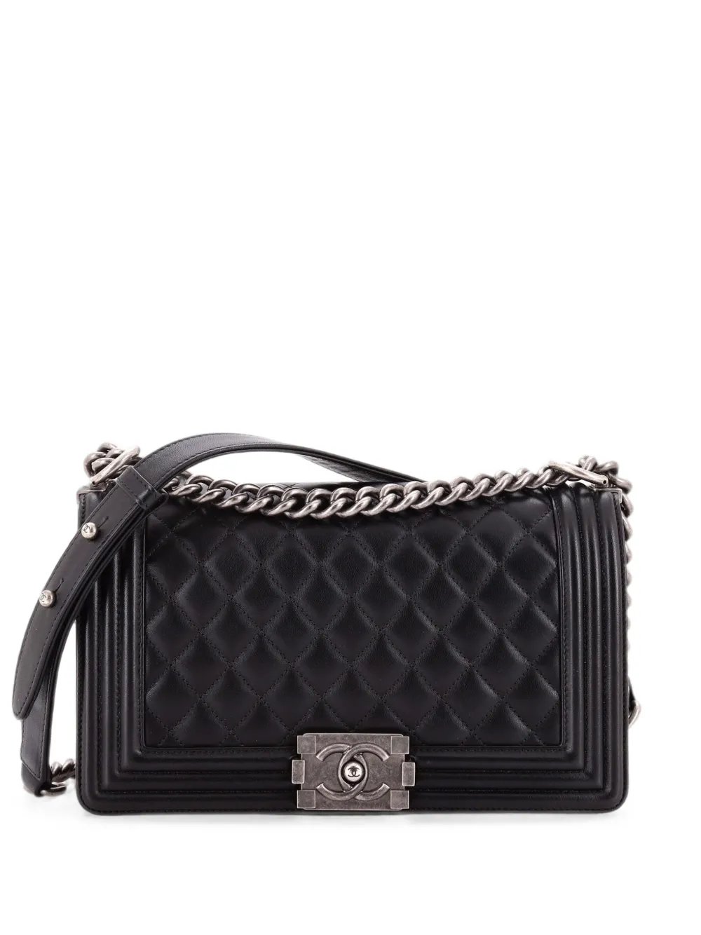 Boy Flap Bag Quilted Lambskin Old Medium shoulder bag