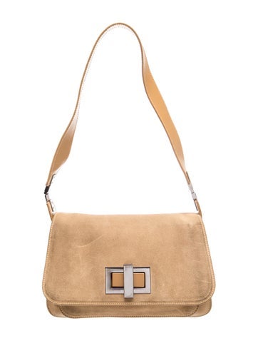 Suede Shoulder Bag