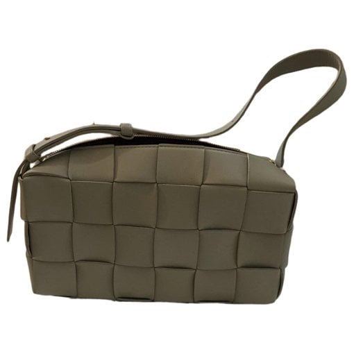 Brick Cassette leather handbag